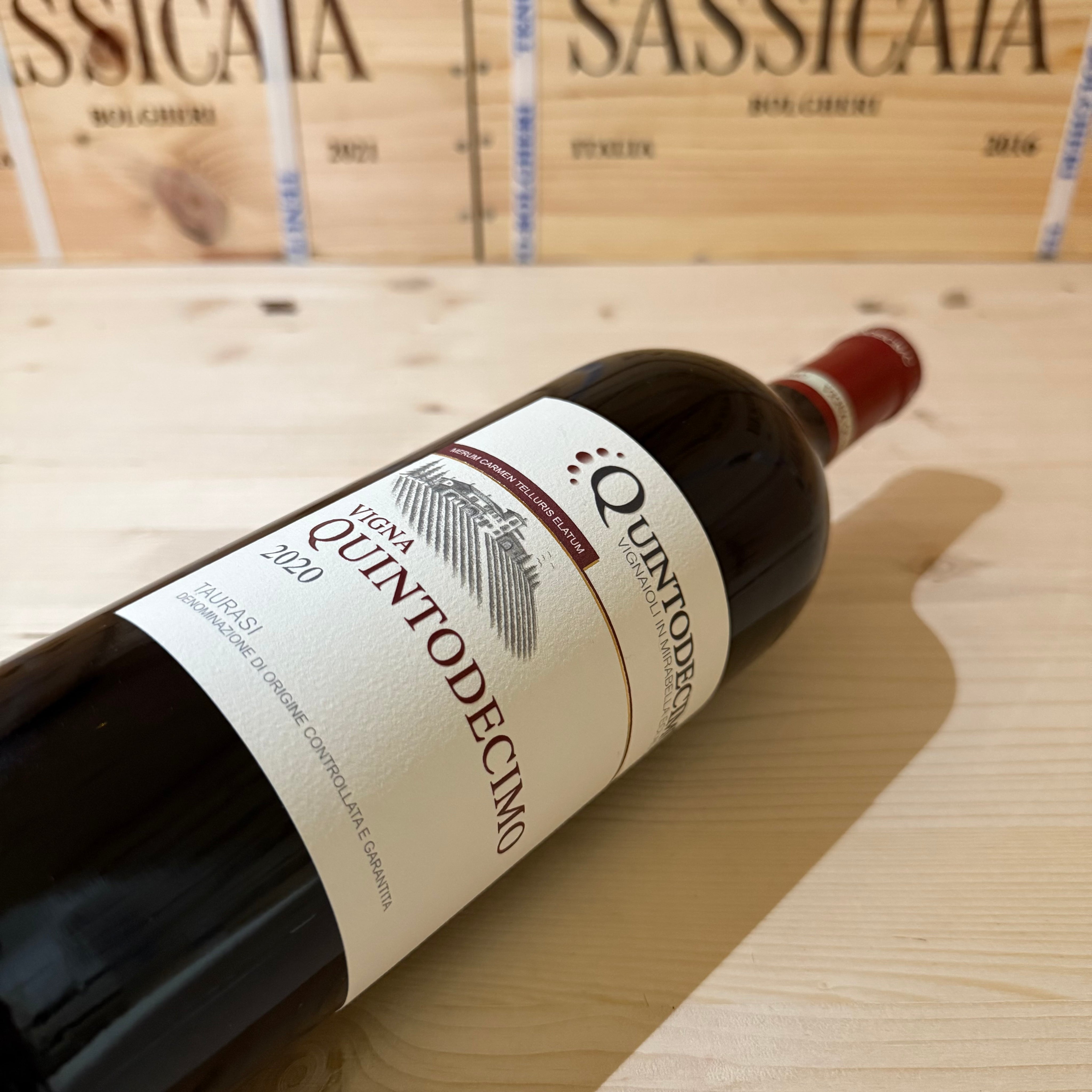 Taurasi Riserva Docg Vigna Quintodecimo 2020 Quintodecimo