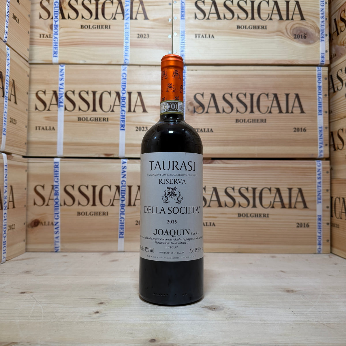 Taurasi Riserva della Società 2015 Joaquin