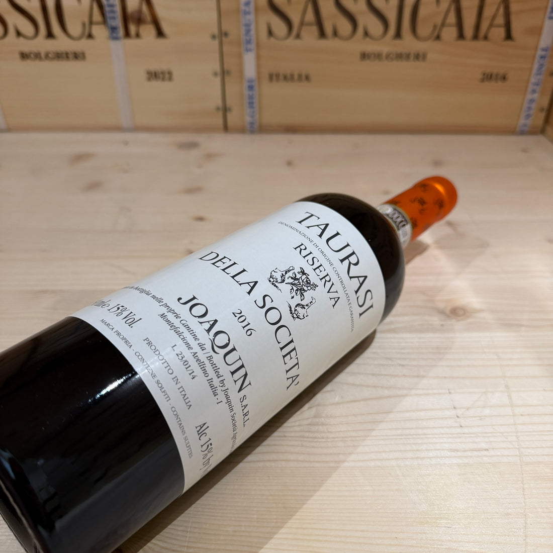 Taurasi Riserva della Società 2016 Joaquin