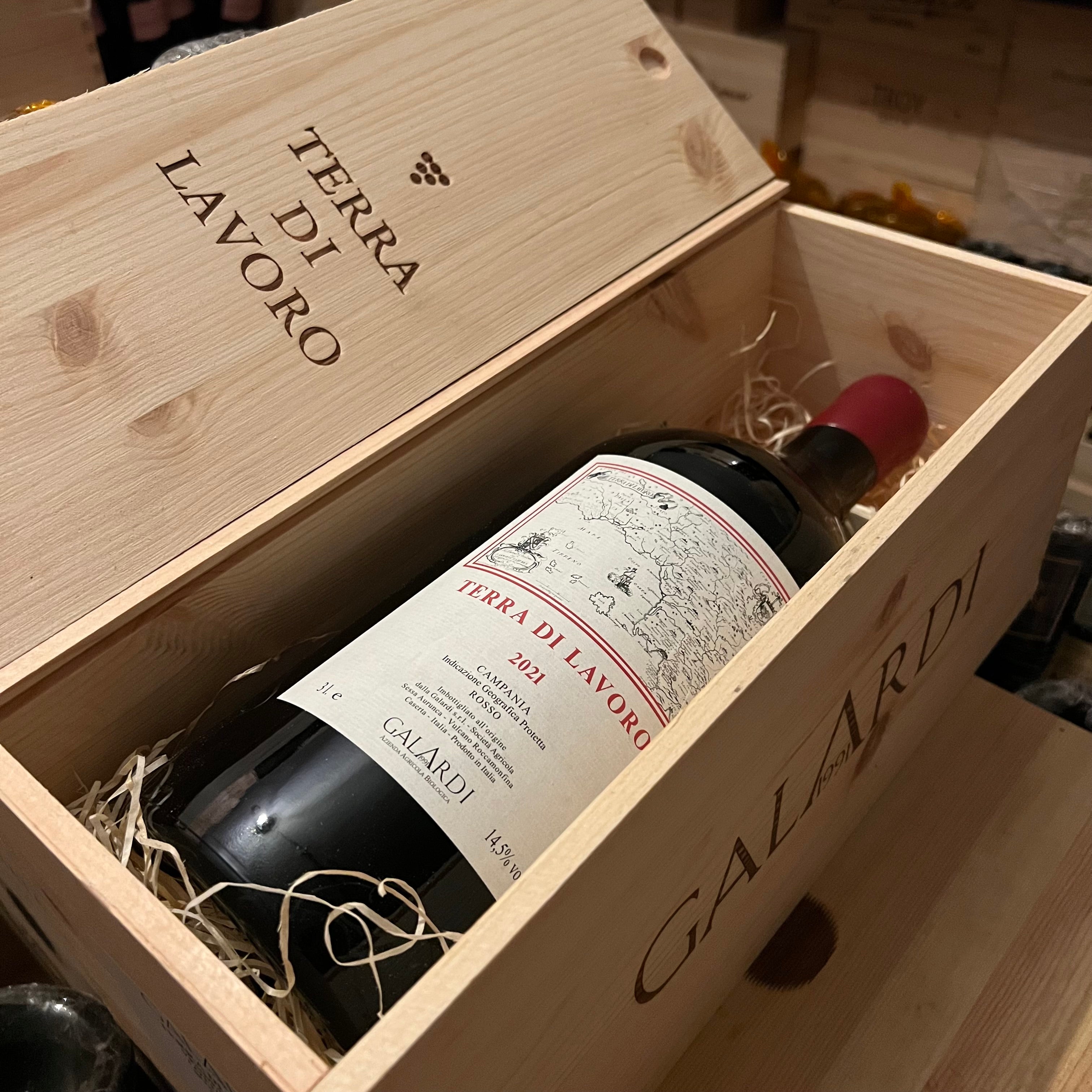 Terra di Lavoro 2021 Galardi Jeroboam in Cassa Legno