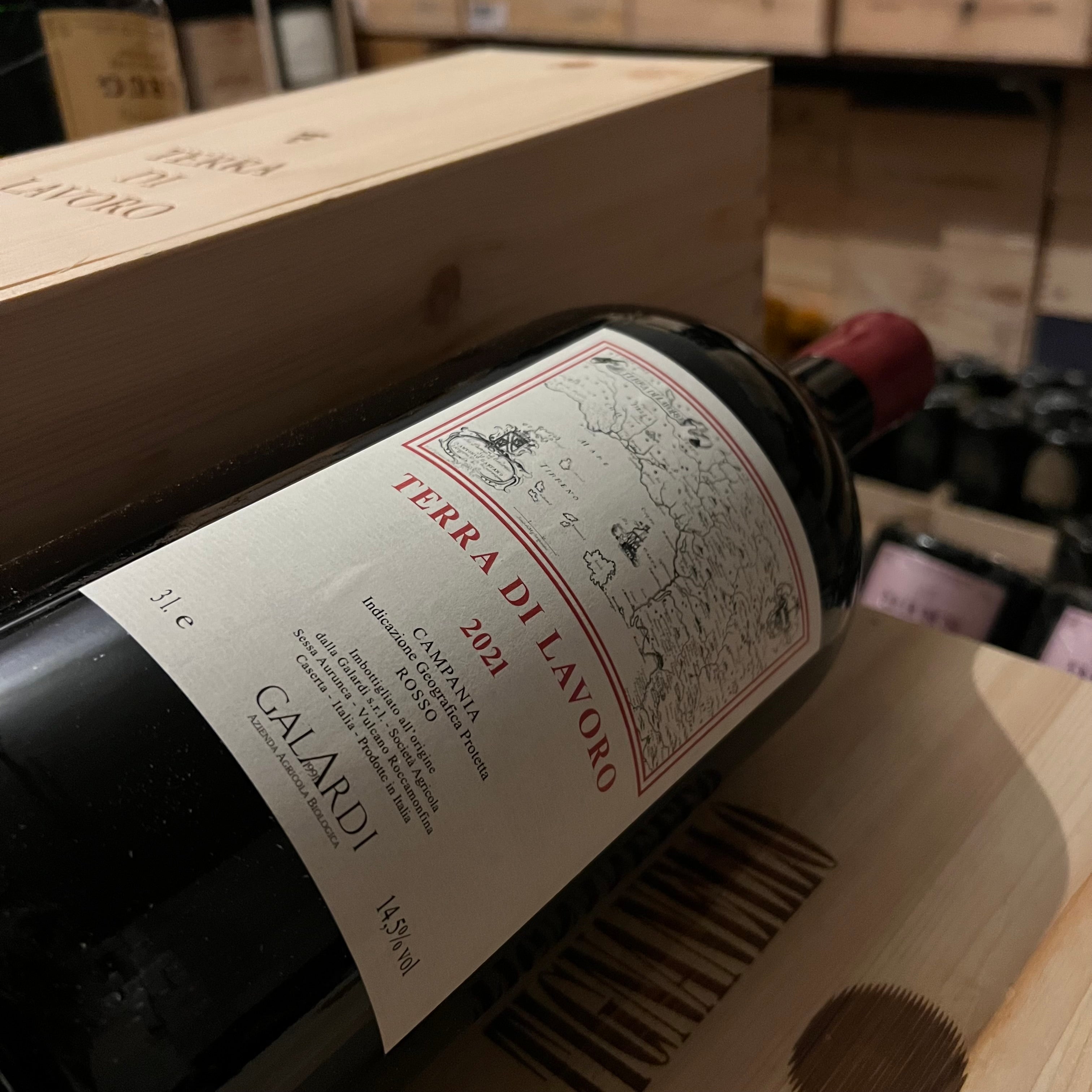 Terra di Lavoro 2021 Galardi Jeroboam in Cassa Legno