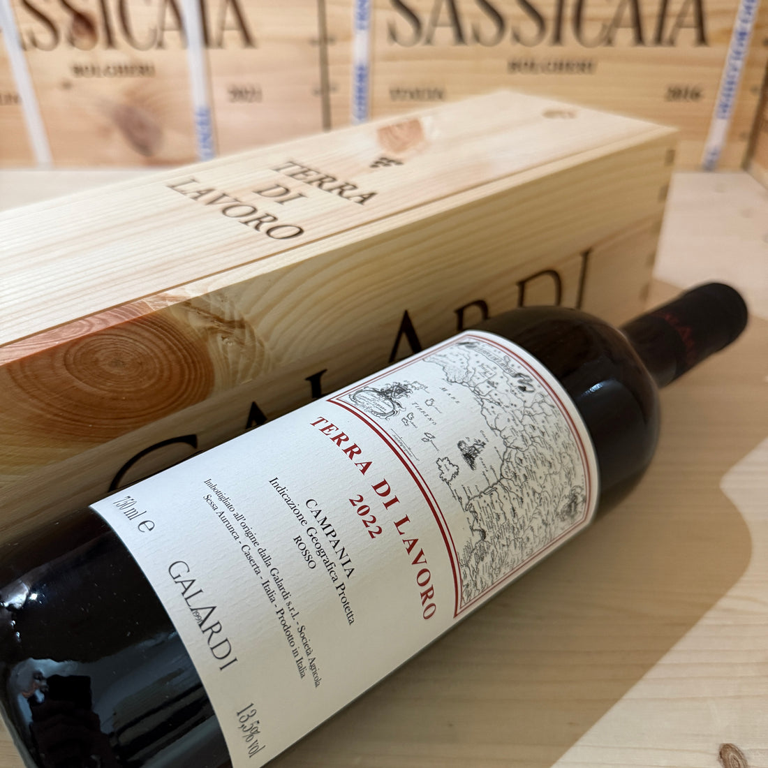 Terra di Lavoro 2022 Galardi - in Cassa Legno