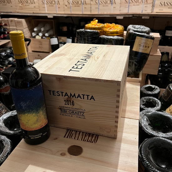 Testamatta 2016 Bibi Graetz Toscana Rosso IGT - Cassa Legno 6 Bottiglie