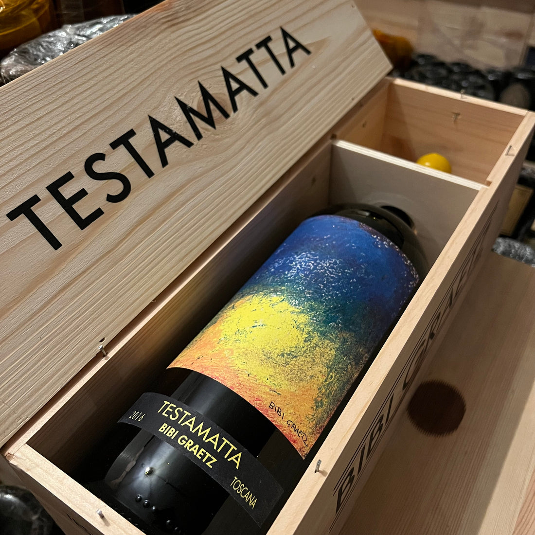 Testamatta 2016 Magnum Bibi Graetz in Cassa Legno
