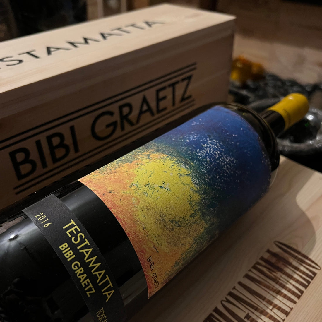 Testamatta 2016 Magnum Bibi Graetz in Cassa Legno