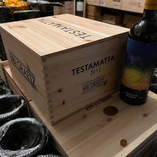 Testamatta 2018 Bibi Graetz Toscana Rosso IGT - Cassa Legno 6 Bottiglie