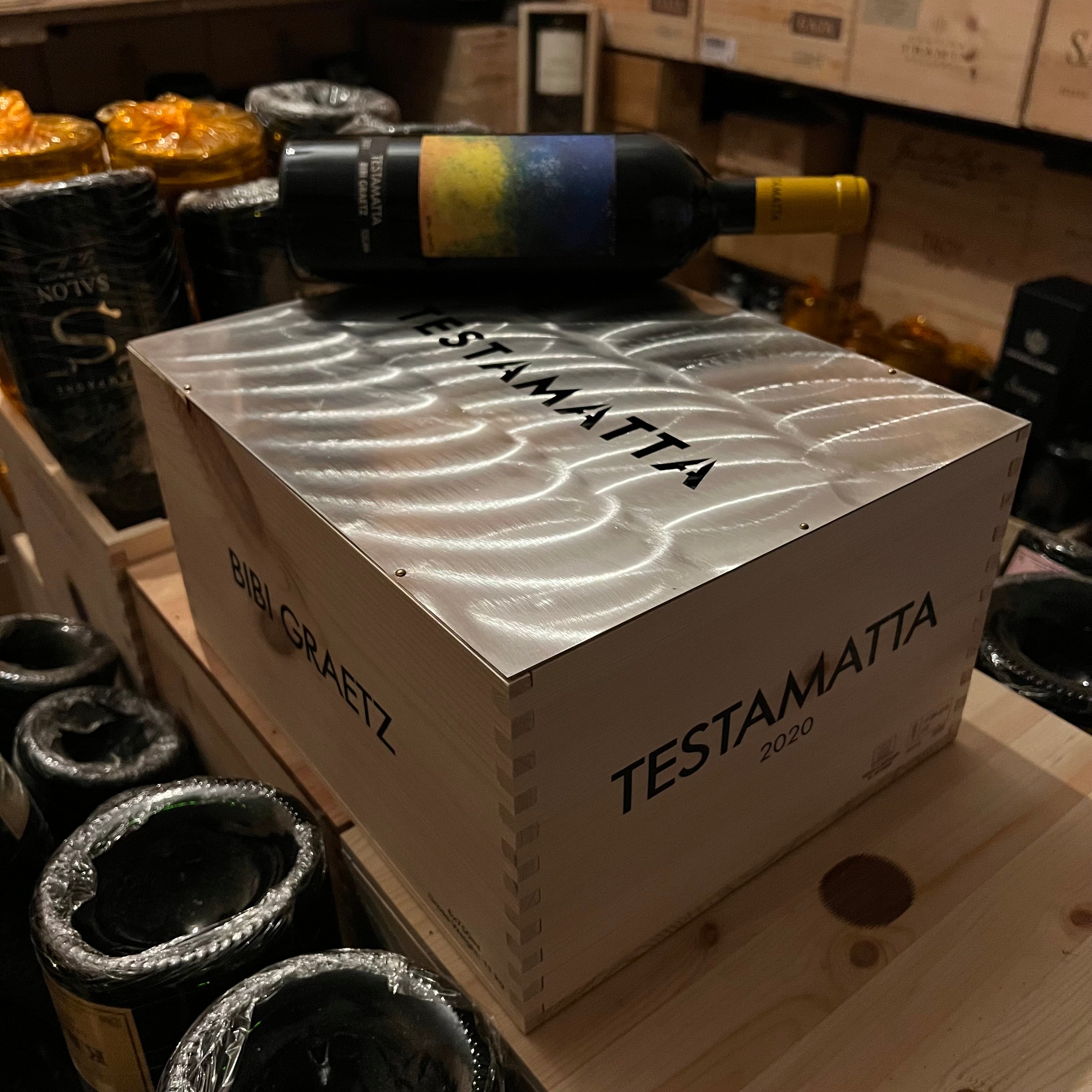 Testamatta 2020 Bibi Graetz Cassa Legno/Metallo 6 Bottiglie