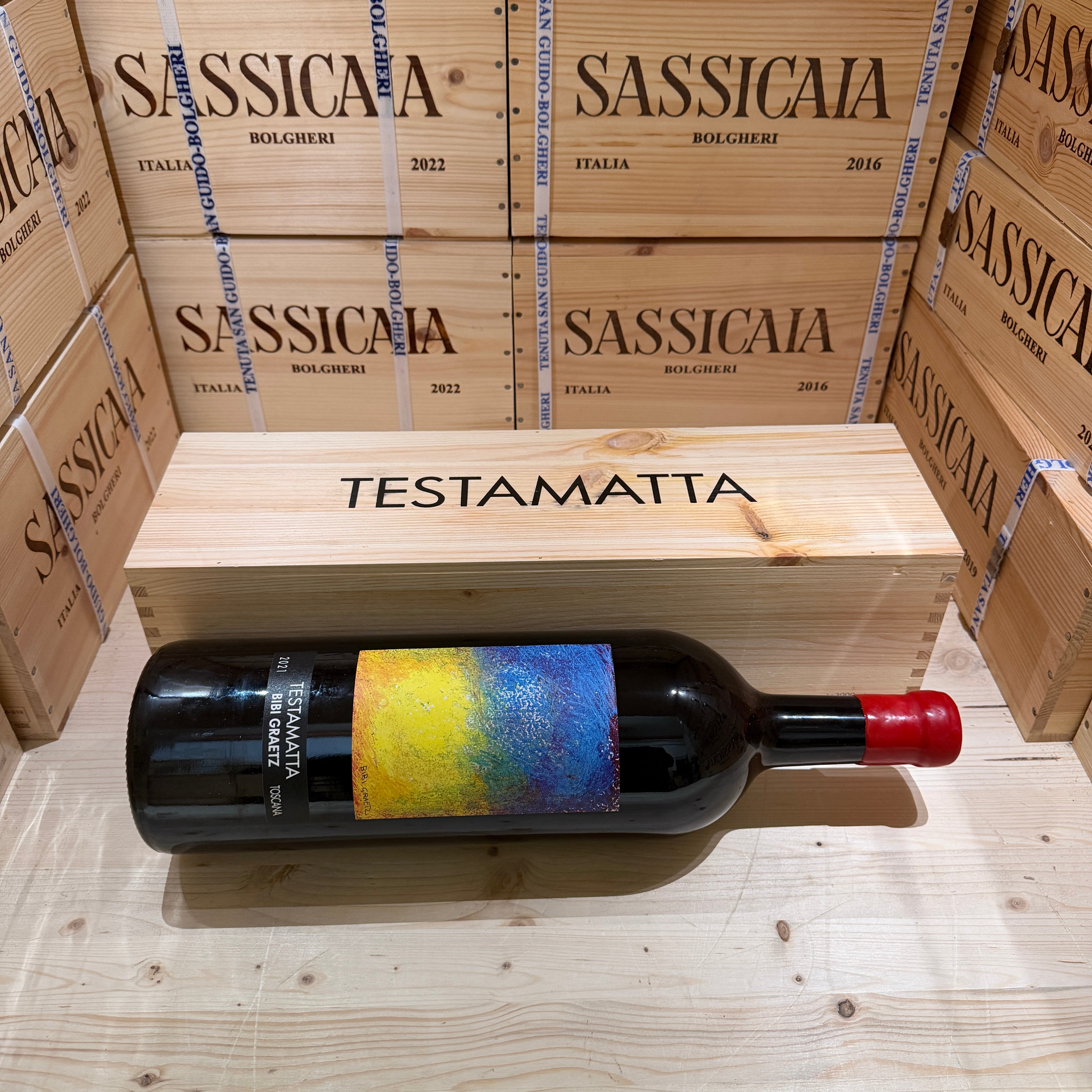 Testamatta 2021 Jeroboam Bibi Graetz - in Cassa Legno