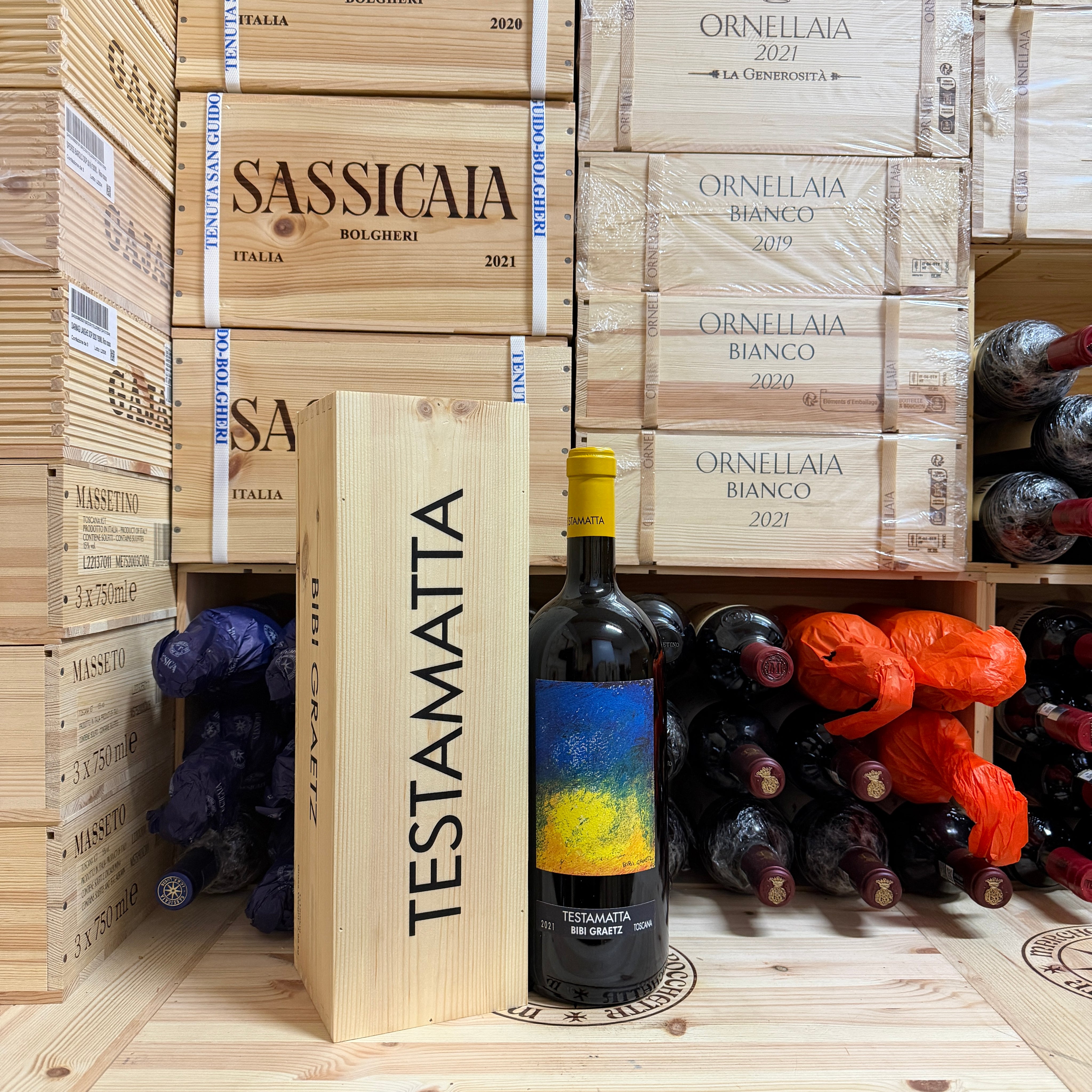 Testamatta 2021 Magnum Bibi Graetz - in Cassa Legno