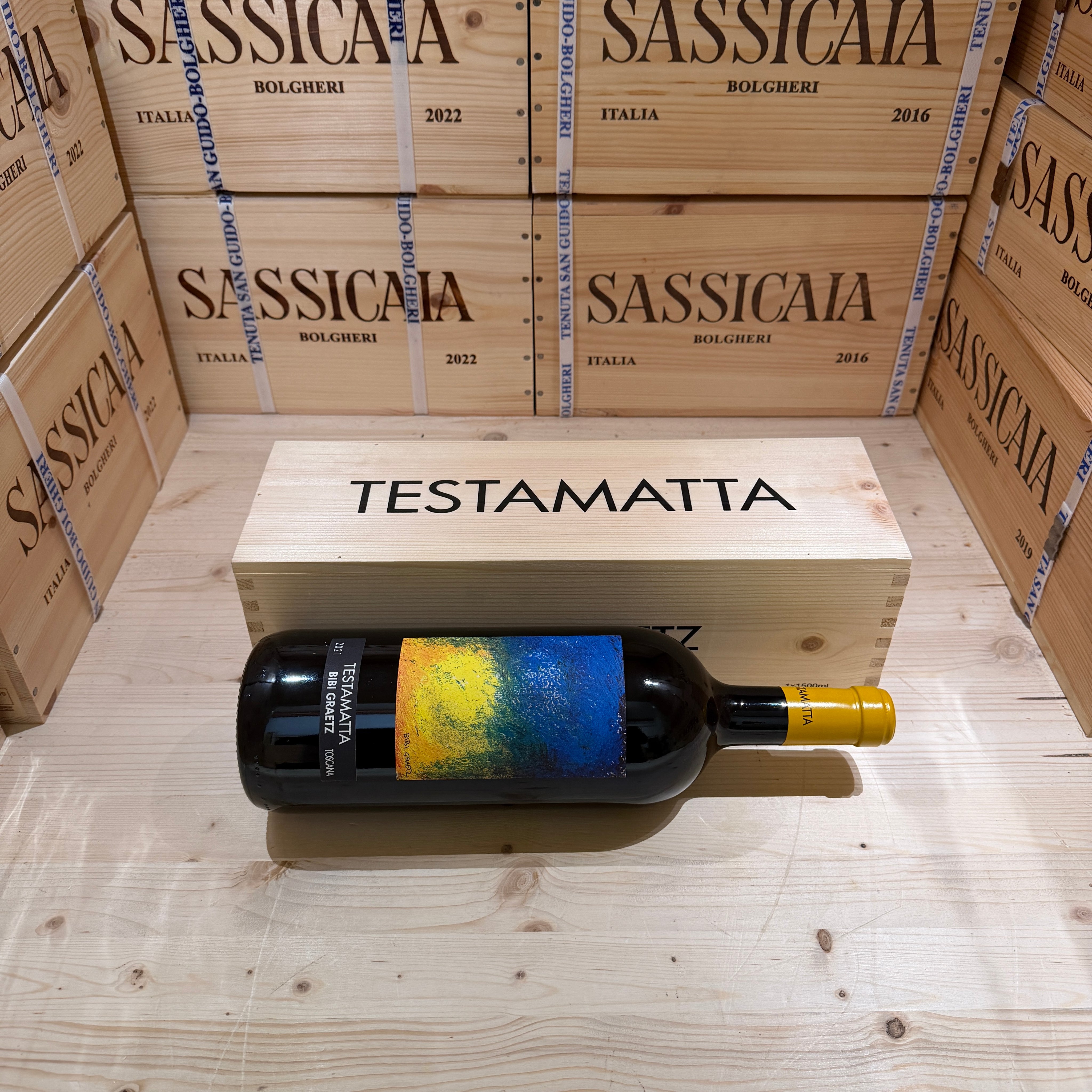 Testamatta 2021 Magnum Bibi Graetz - in Cassa Legno