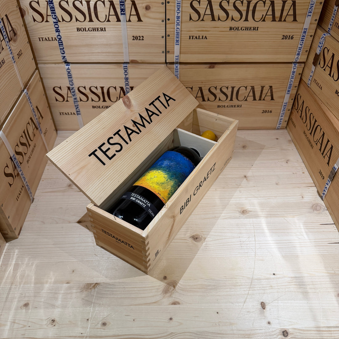 Testamatta 2021 Magnum Bibi Graetz - in Cassa Legno