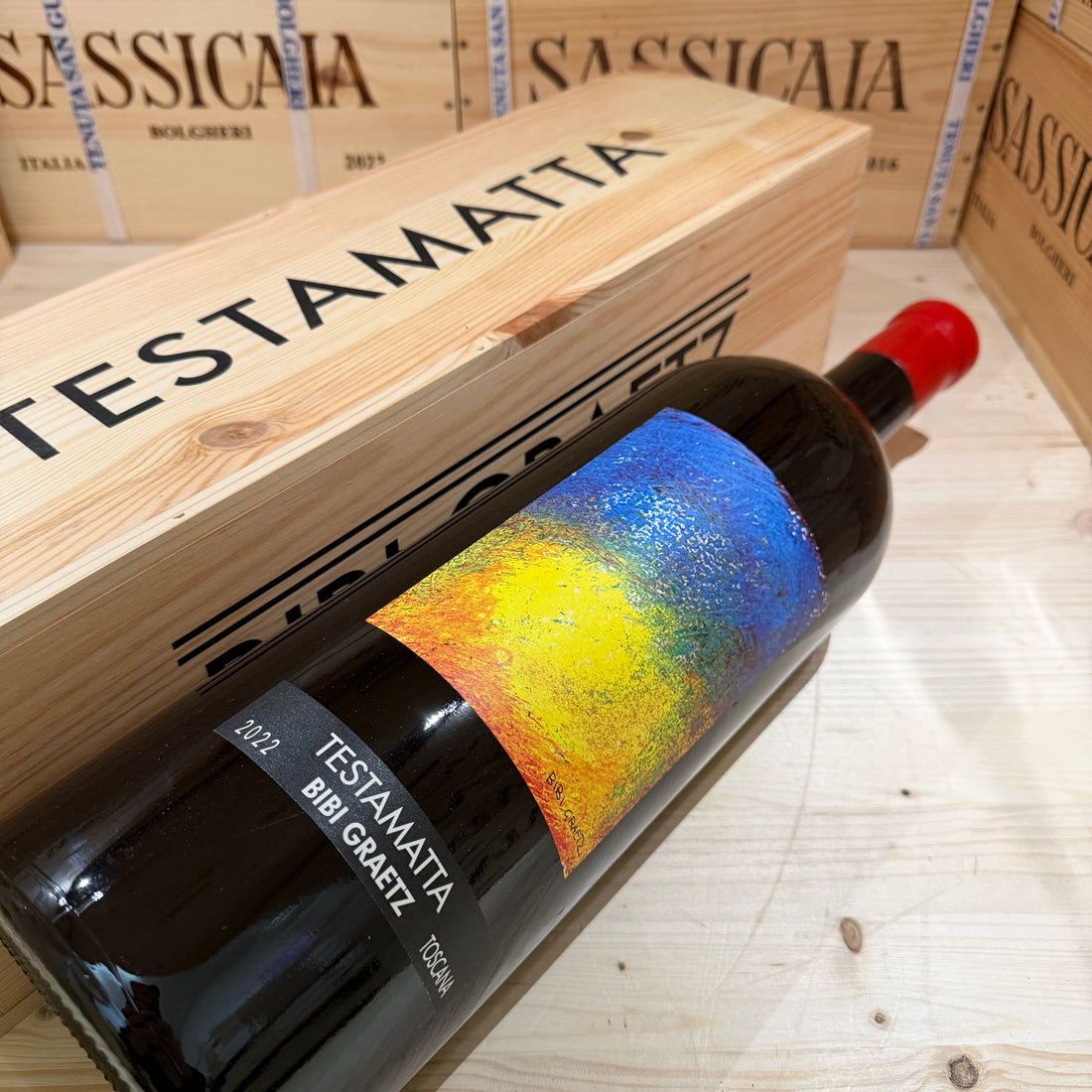 Testamatta Rosso 2022 Jeroboam Bibi Graetz - in Cassa Legno