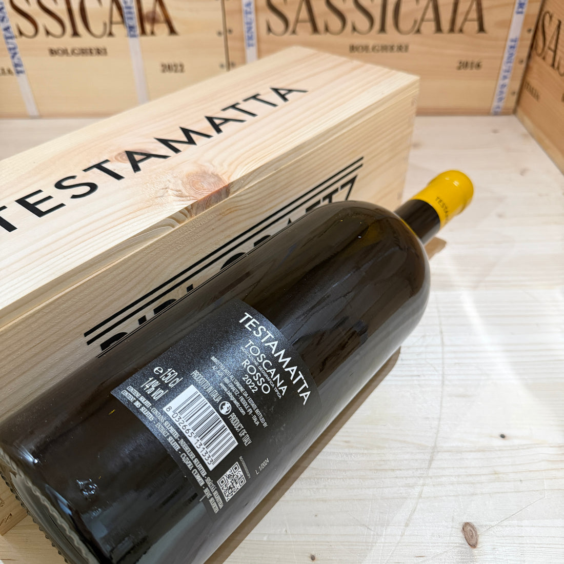 Testamatta Rosso 2022 Magnum Bibi Graetz - in Cassa Legno