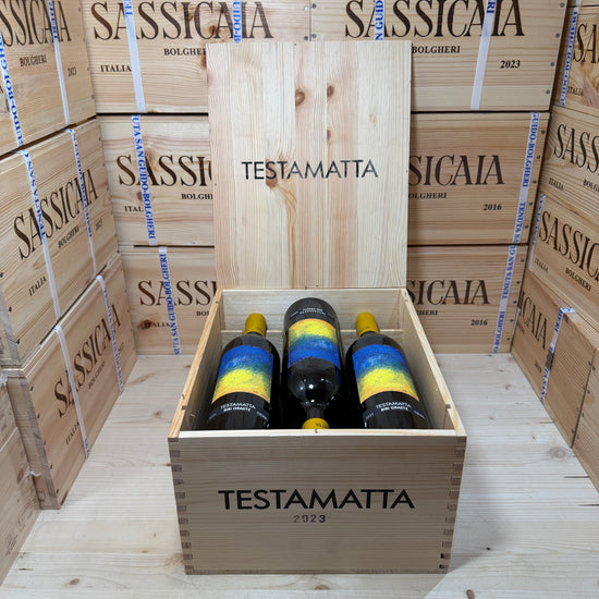 Testamatta Rosso 2023 Bibi Graetz - Cassa Legno 6 Bottiglie