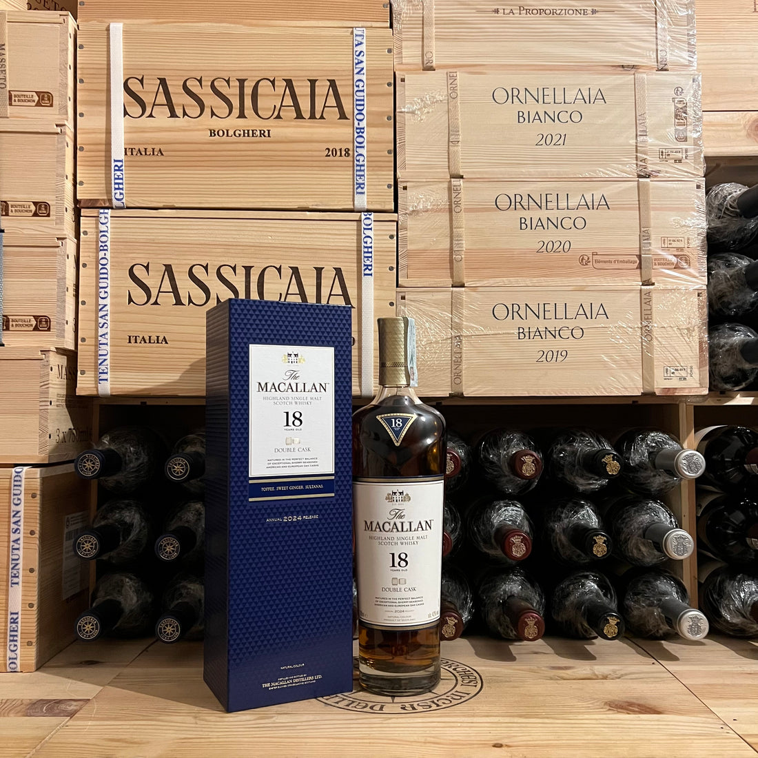 The Macallan 18 Years Old Double Cask 2024 70 cl. 43° Astucciato