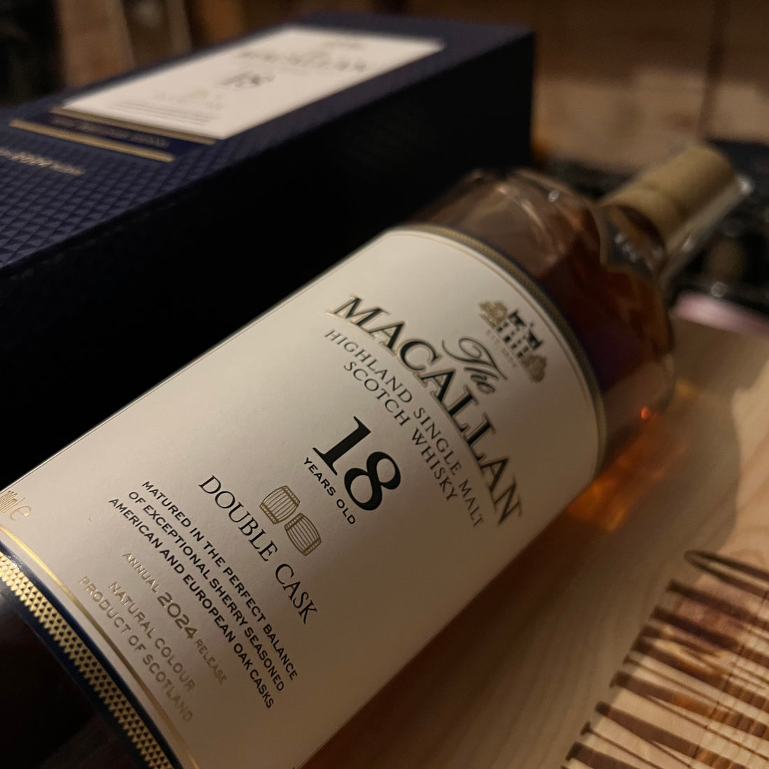 The Macallan 18 Years Old Double Cask 2024 70 cl. 43° Astucciato