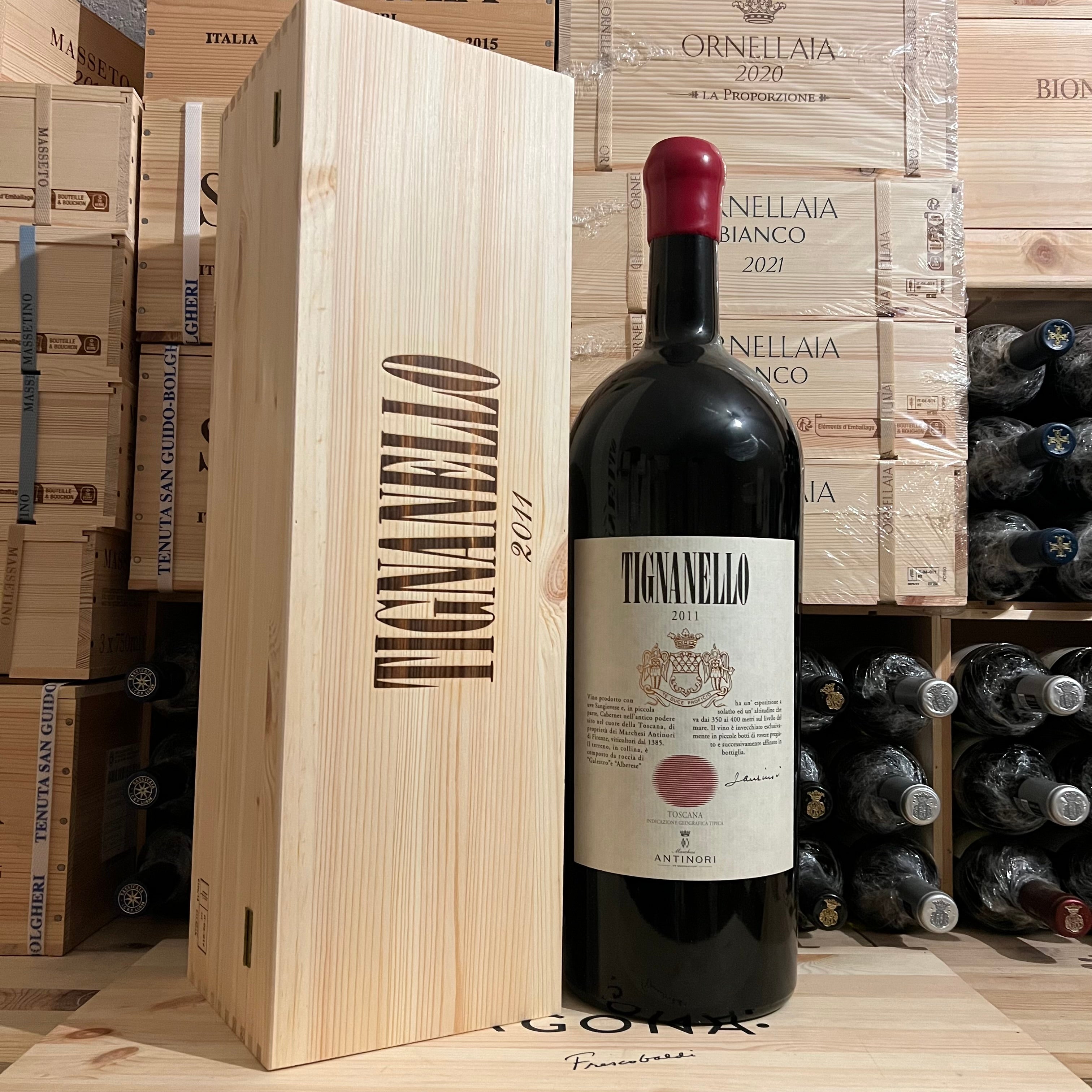 Tignanello 2011 Imperial Marchesi Antinori - 6 Litri in Cassa Legno