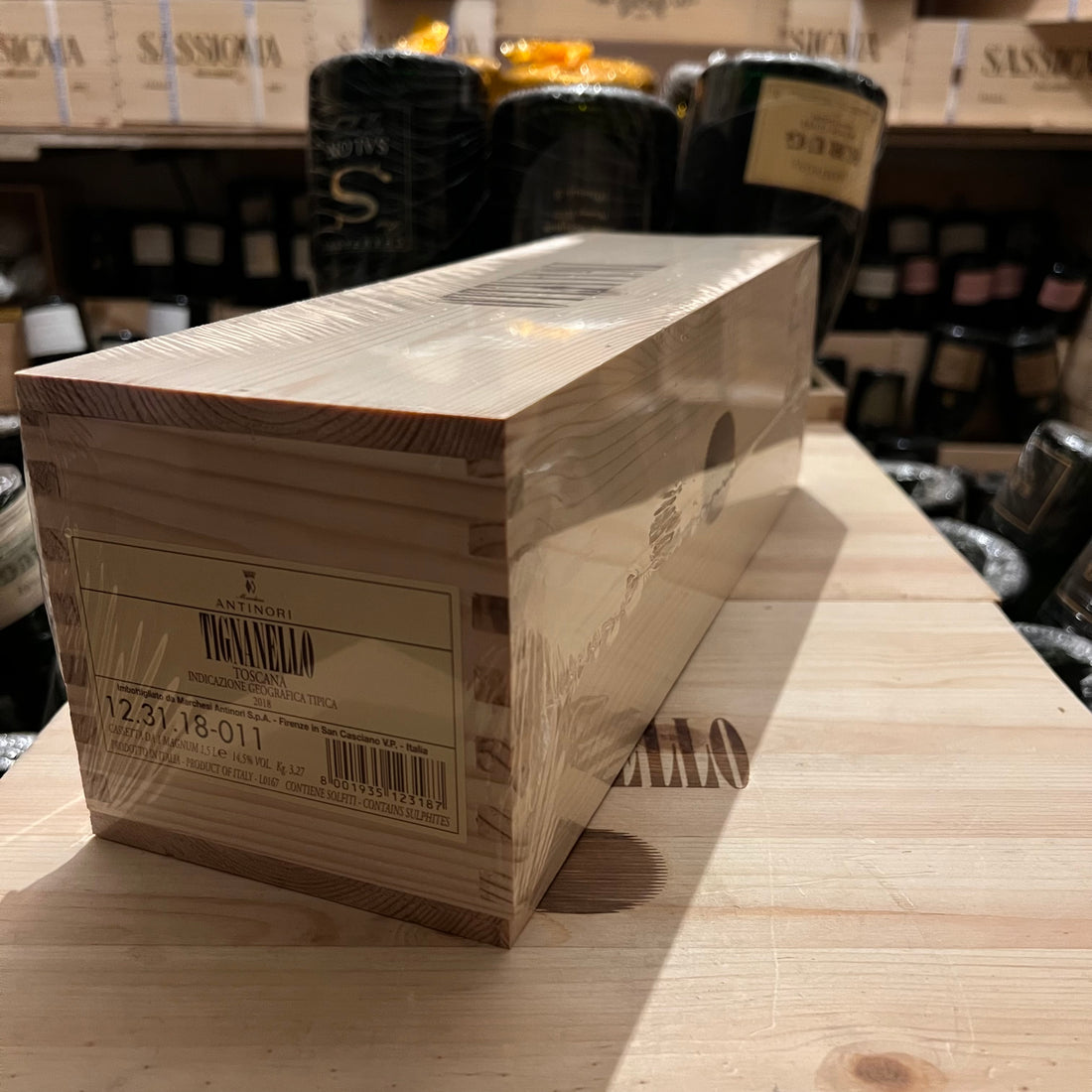 Tignanello 2018 Magnum Marchesi Antinori - in Cassa Legno