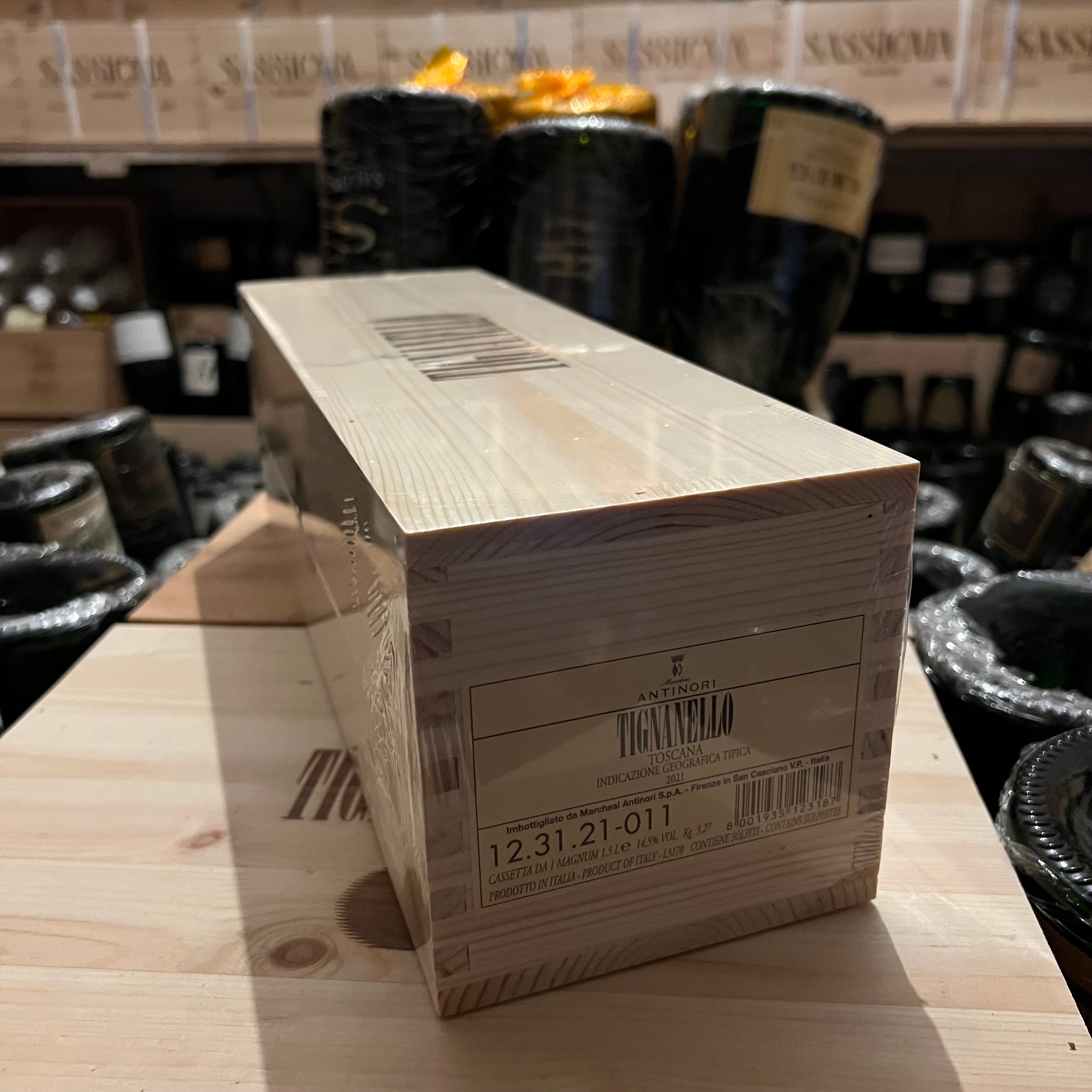 Tignanello 2021 Magnum Marchesi Antinori - in Cassa Legno