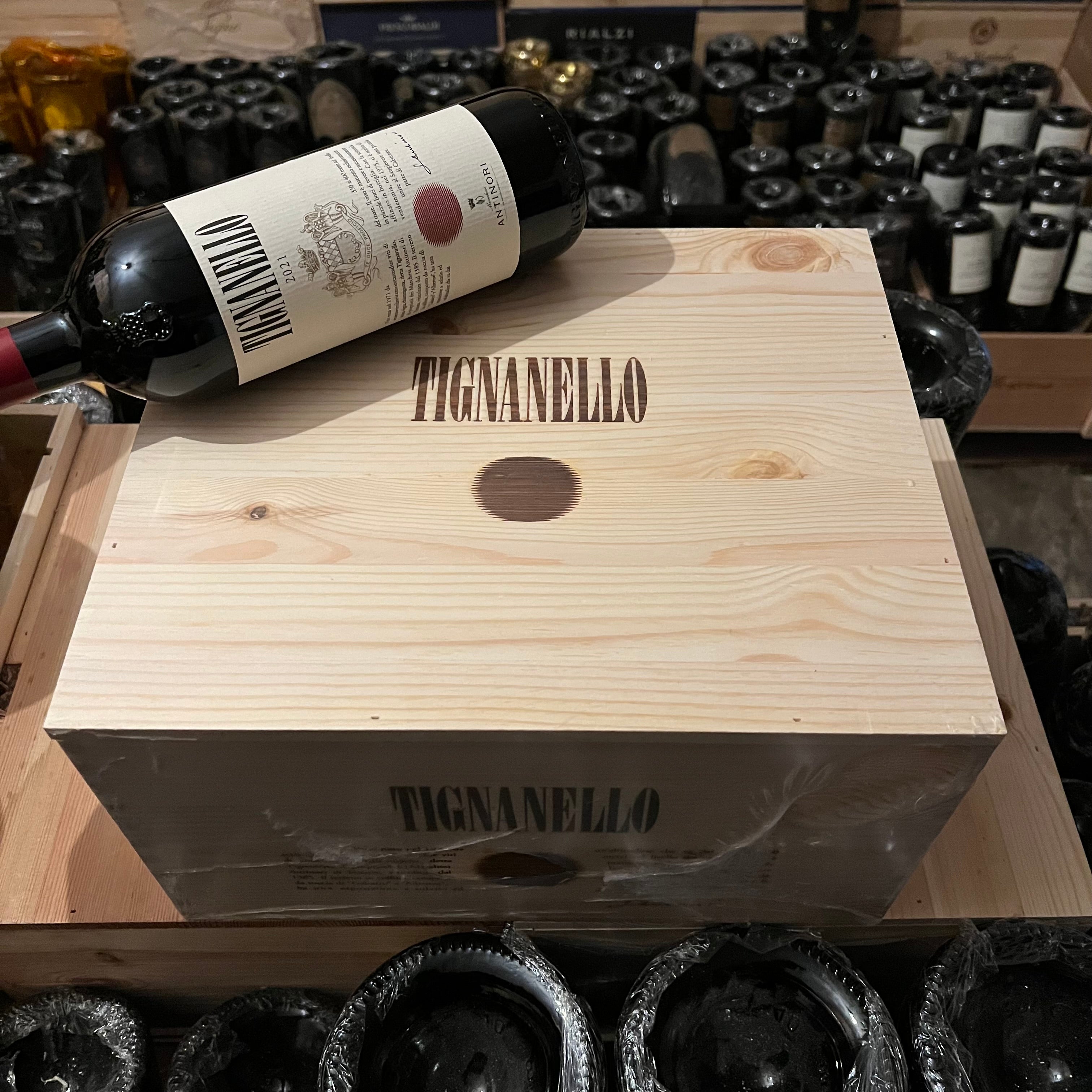 Tignanello 2021 Marchesi Antinori - Cassa Legno 6 Bottiglie