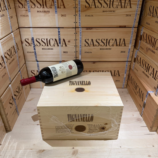 Tignanello 2023 Marchesi Antinori - Cassa Legno 6 Bottiglie