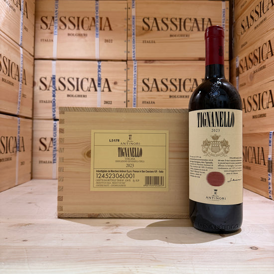 Tignanello 2023 Marchesi Antinori - Cassa Legno 6 Bottiglie