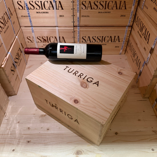 Turriga 2021 Isola dei Nuraghi IGT Argiolas - Cassa Legno 6 Bottiglie