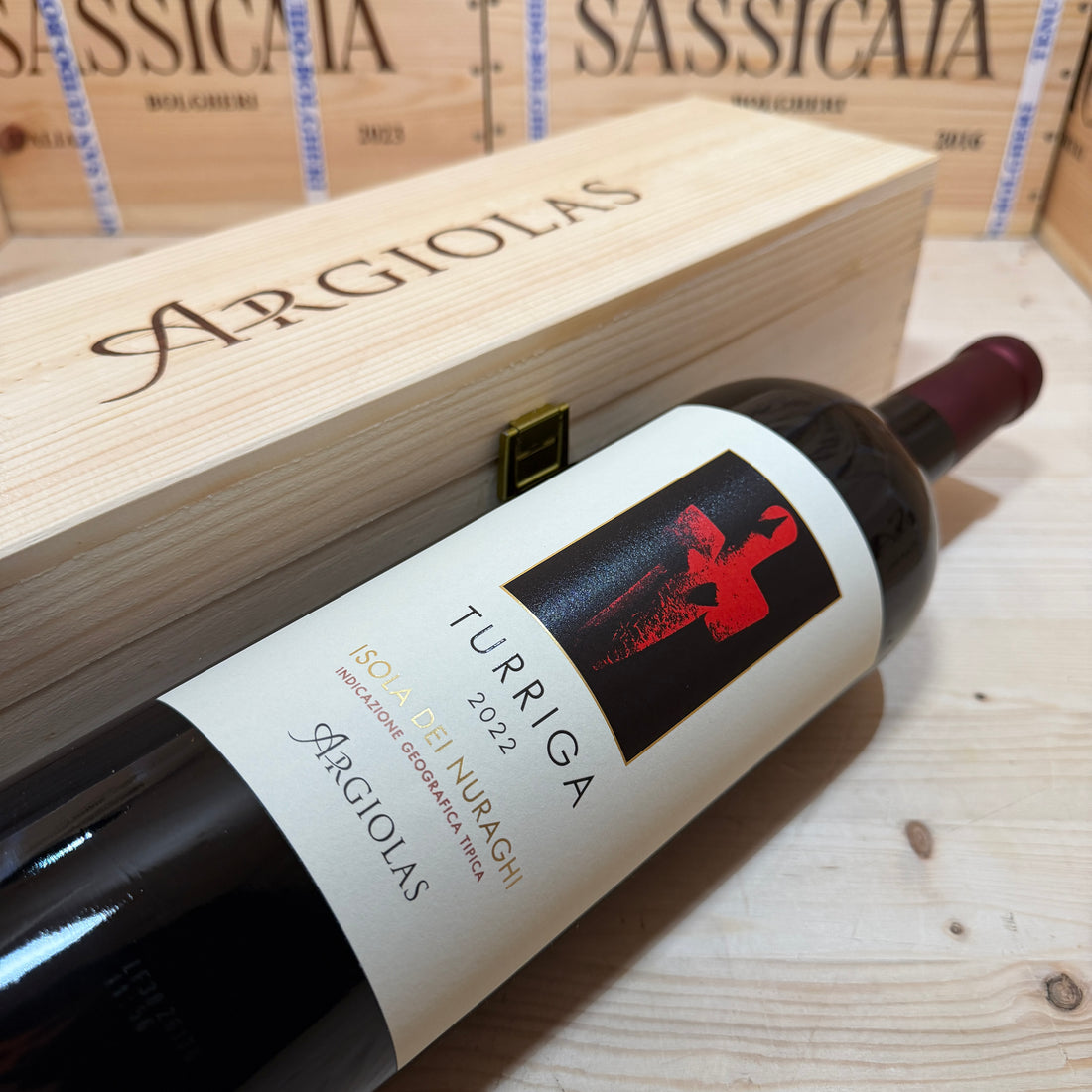 Turriga 2022 Magnum Isola dei Nuraghi IGT Argiolas - in Cassa Legno