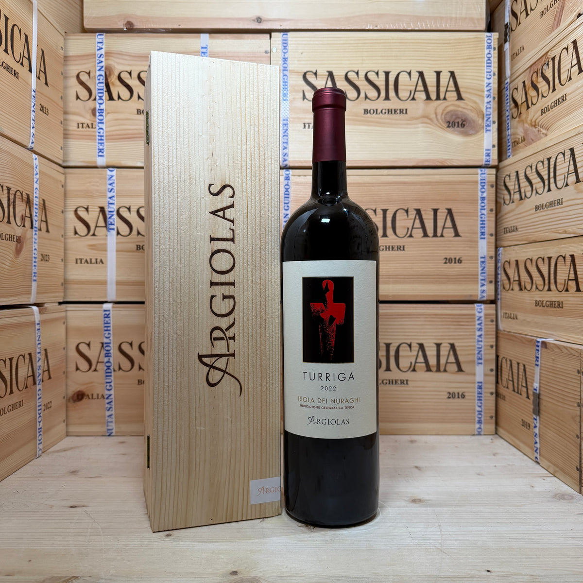 Turriga 2022 Magnum Isola dei Nuraghi IGT Argiolas - in Cassa Legno