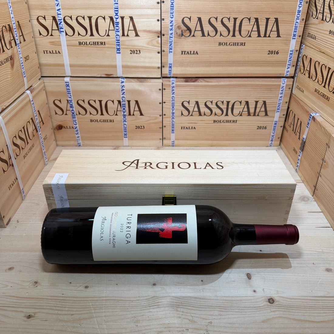 Turriga 2022 Magnum Isola dei Nuraghi IGT Argiolas - in Cassa Legno