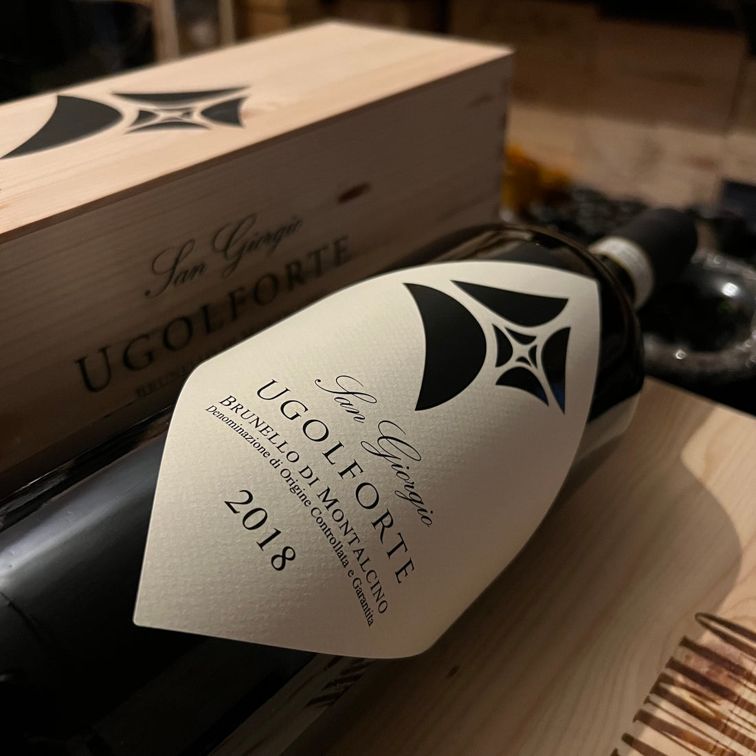 Ugolforte 2019 Magnum Brunello di Montalcino DOCG Tenuta San Giorgio - ColleMassari in Cassa Legno