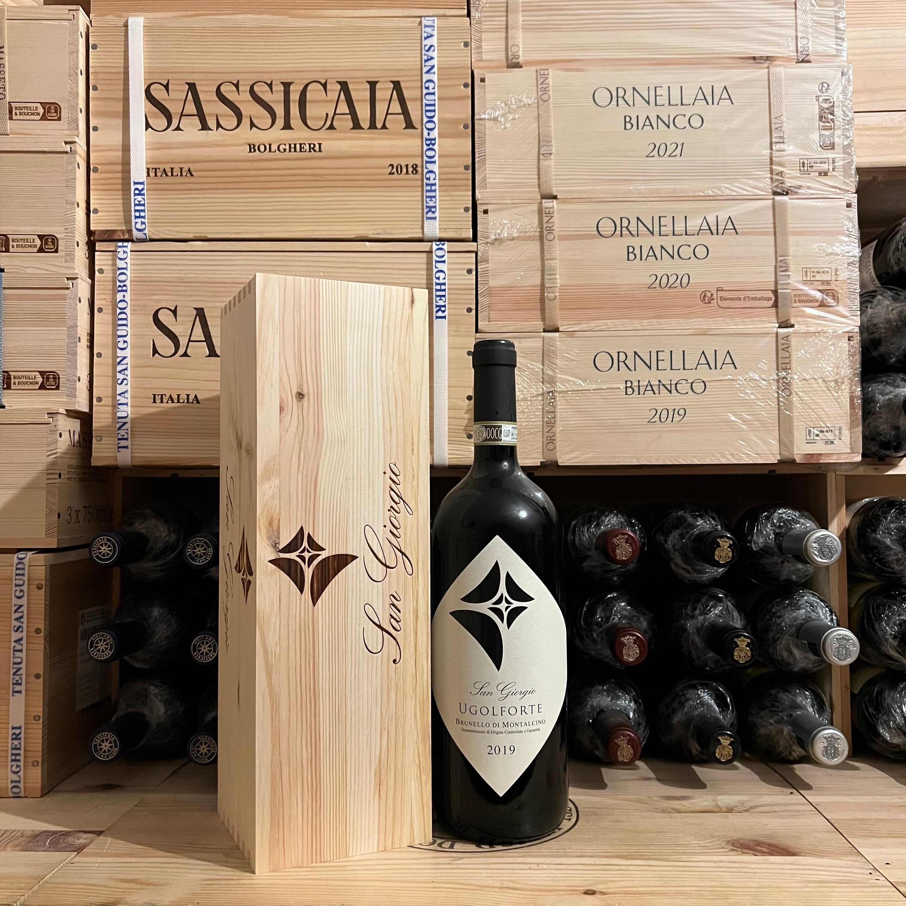 Ugolforte 2019 Magnum Brunello di Montalcino DOCG Tenuta San Giorgio - ColleMassari in Cassa Legno