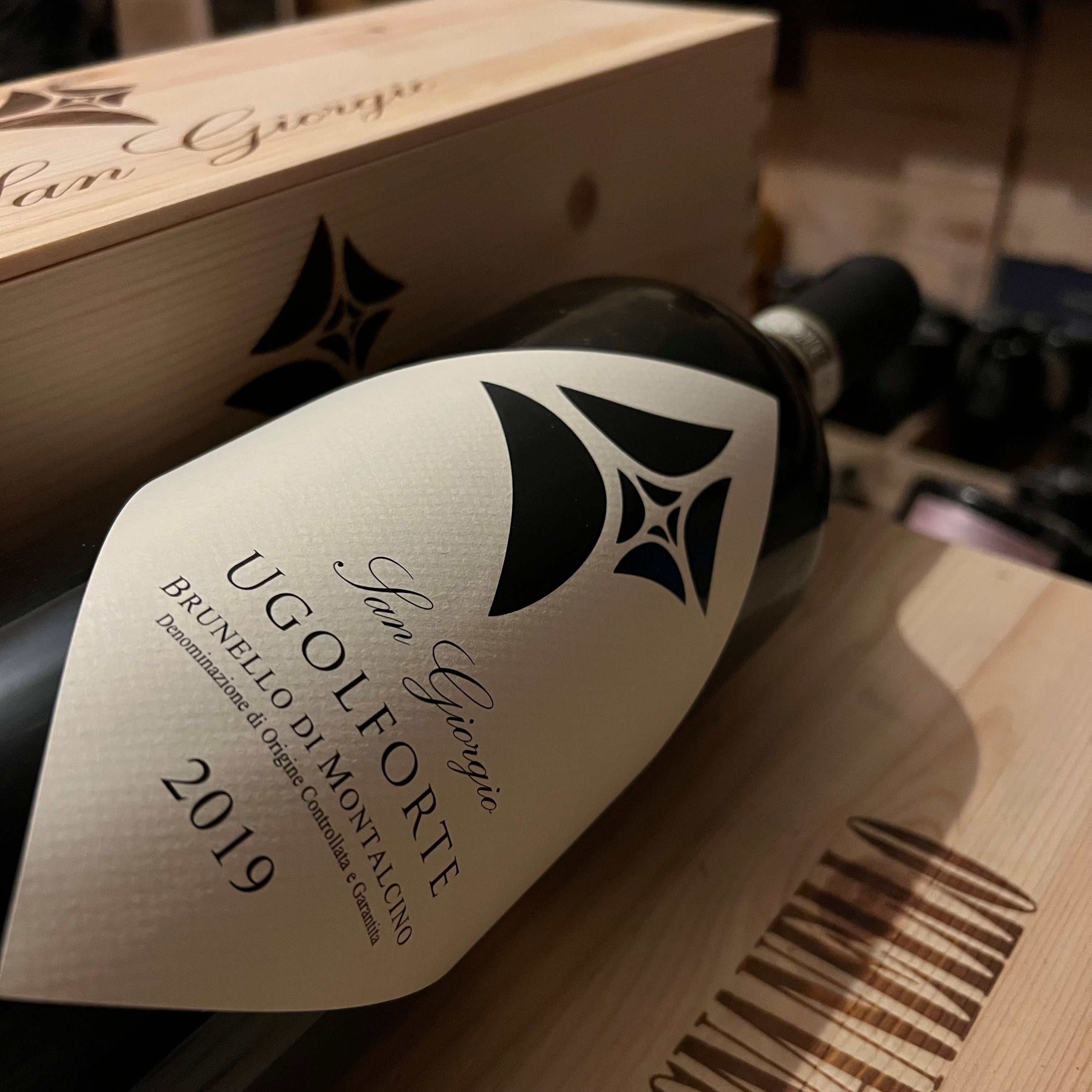 Ugolforte 2019 Magnum Brunello di Montalcino DOCG Tenuta San Giorgio - ColleMassari in Cassa Legno