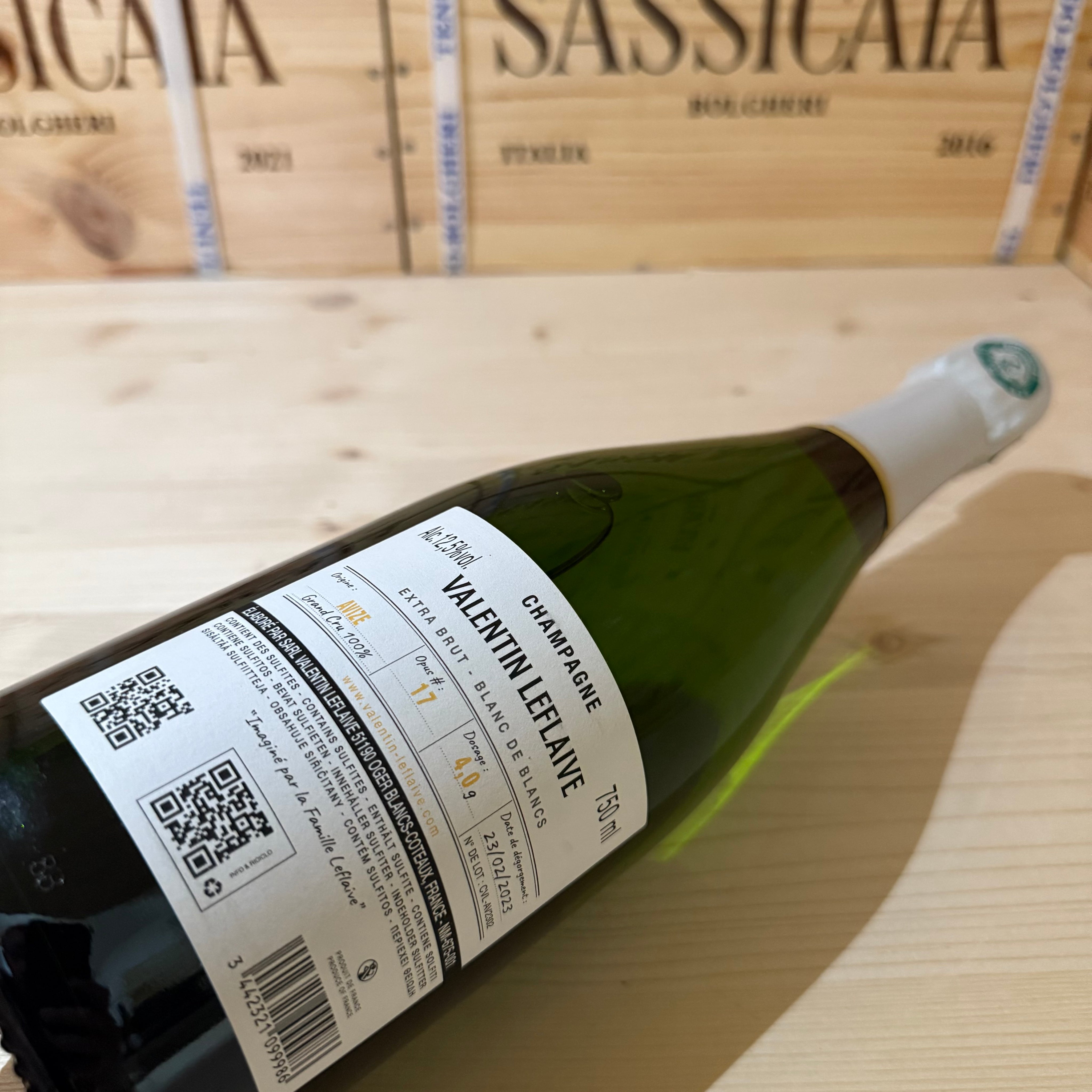 Valentin Leflaive Avize 17 40 Blanc de Blancs Extra Brut