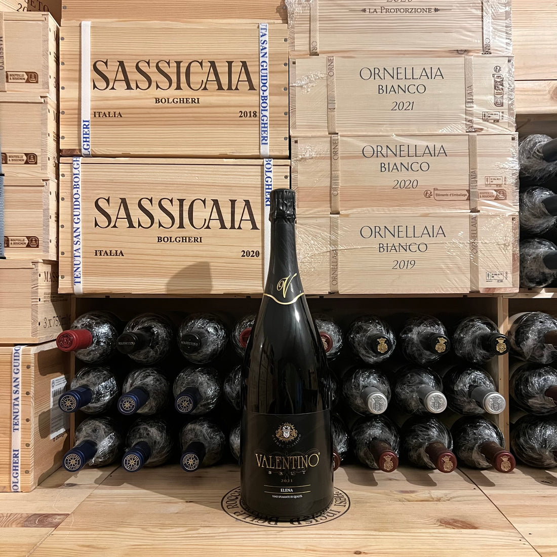 Valentino Brut Elena 2021 Magnum Rocche dei Manzoni