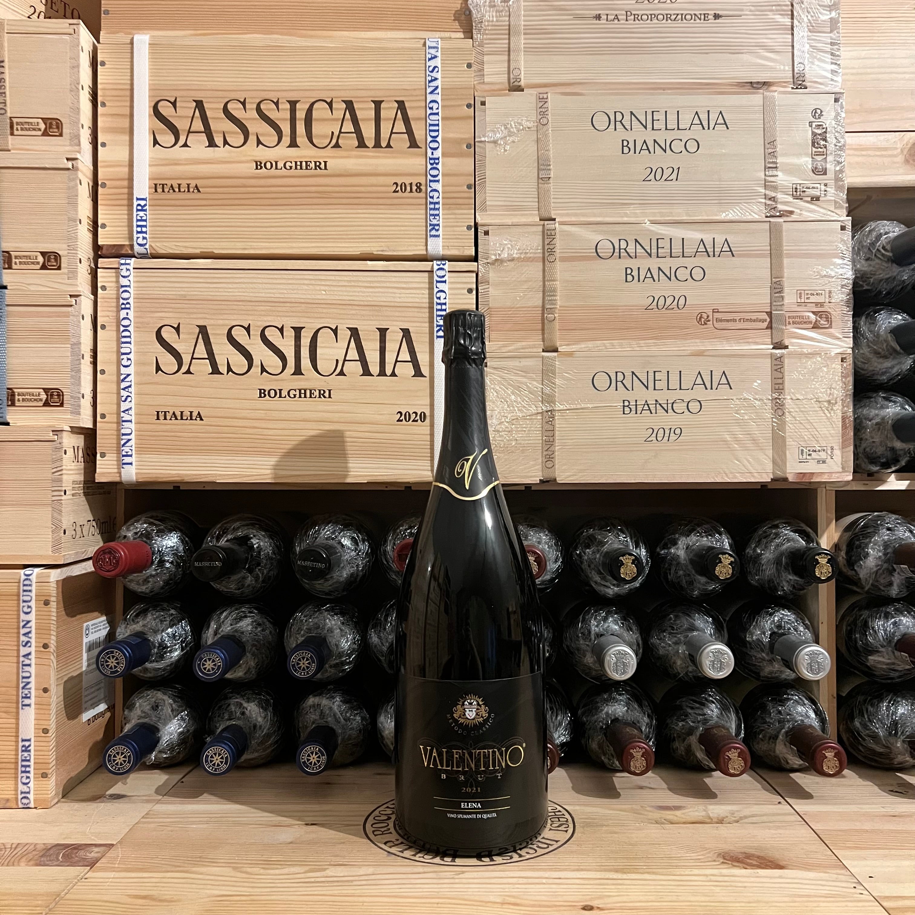 Valentino Brut Elena 2021 Magnum Rocche dei Manzoni