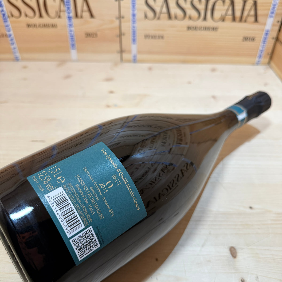 Valentino Brut Zero 2011 Magnum Rocche dei Manzoni