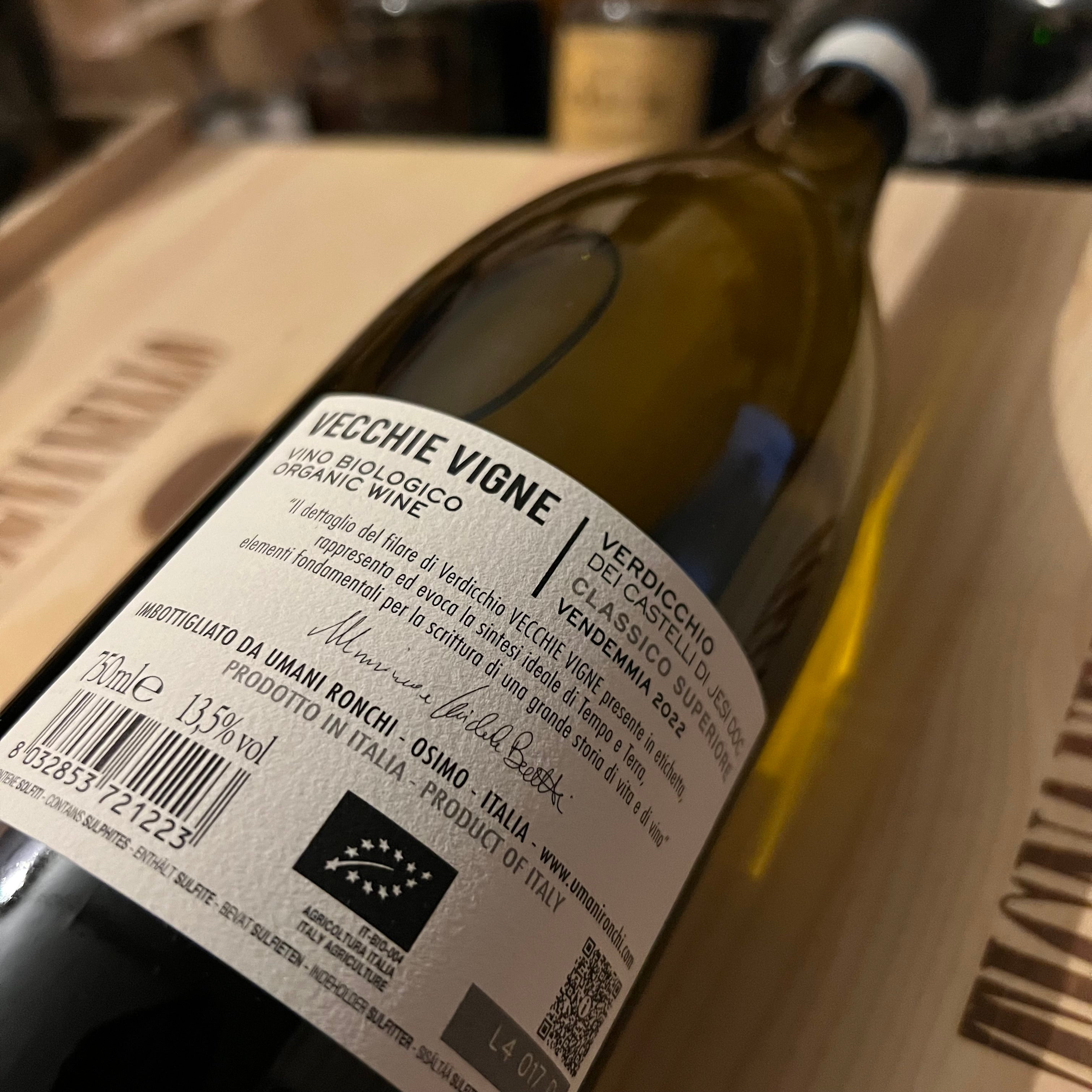Vecchie Vigne 2022 Umani Ronchi Verdicchio dei Castelli di Jesi DOC Classico Superiore