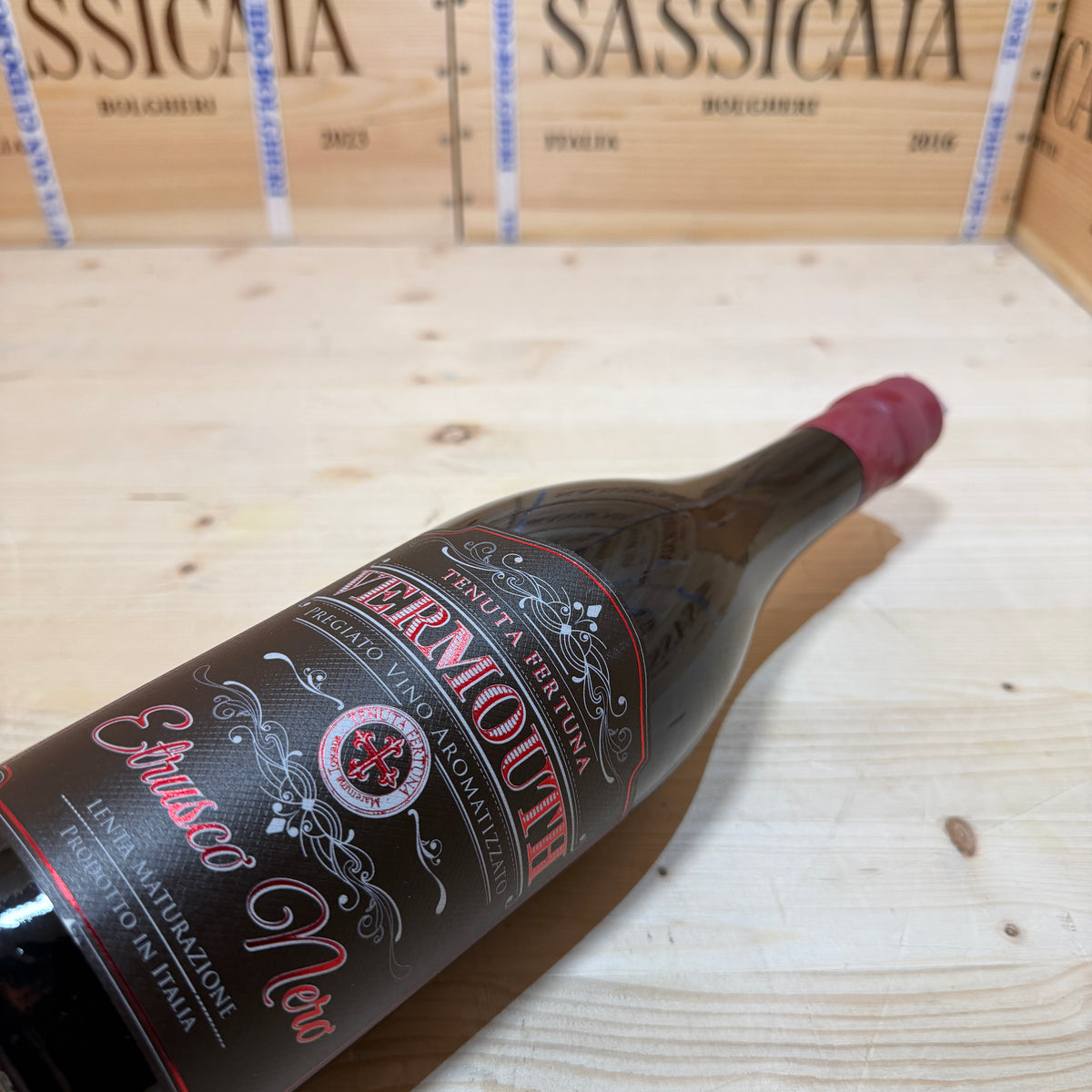 Vermouth Etrusco Nero Tenuta Fertuna