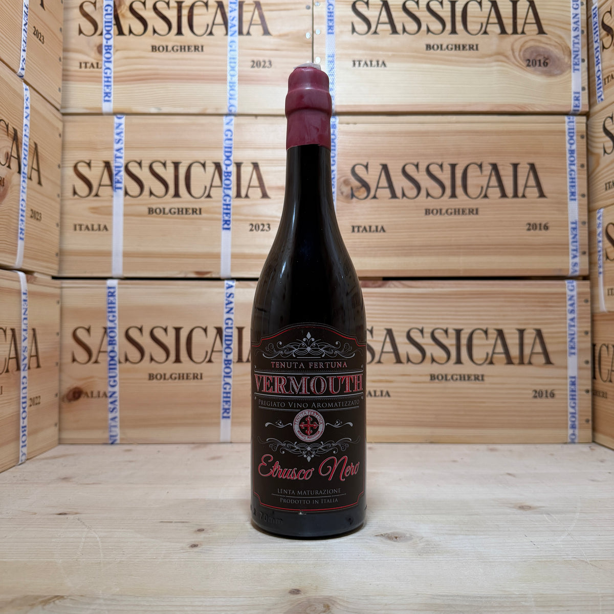 Vermouth Etrusco Nero Tenuta Fertuna