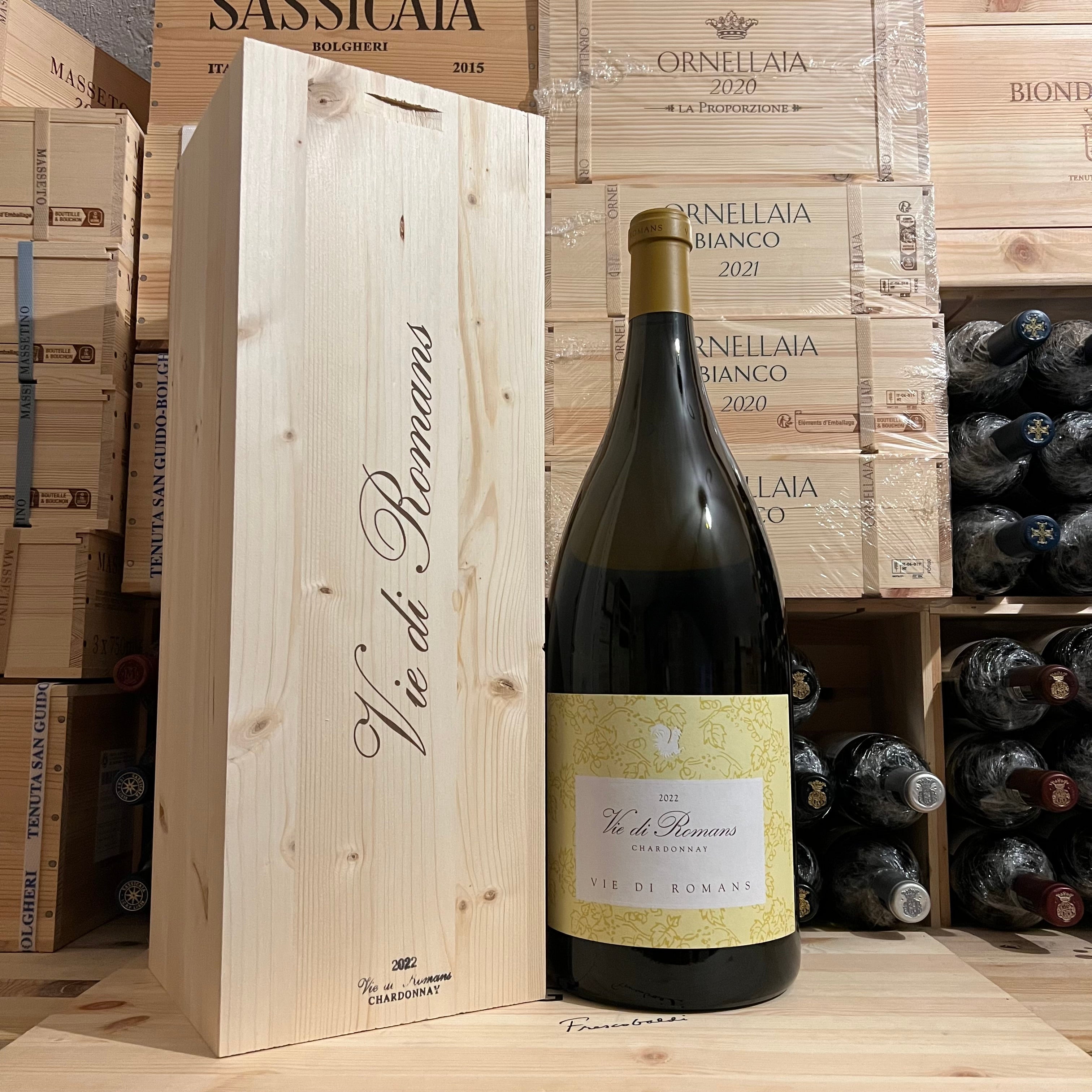 Vie di Romans 2022 DOC Friuli Isonzo Chardonnay McKenzie - 5L in Cassa Legno