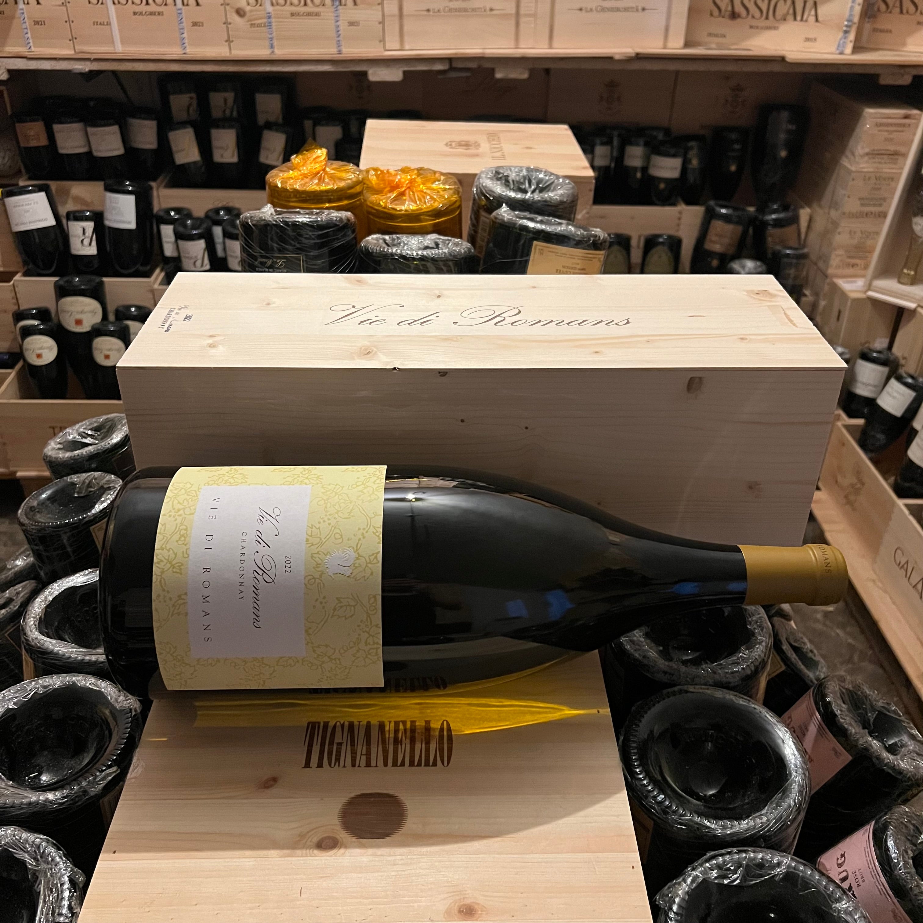 Vie di Romans 2022 DOC Friuli Isonzo Chardonnay McKenzie - 5L in Cassa Legno