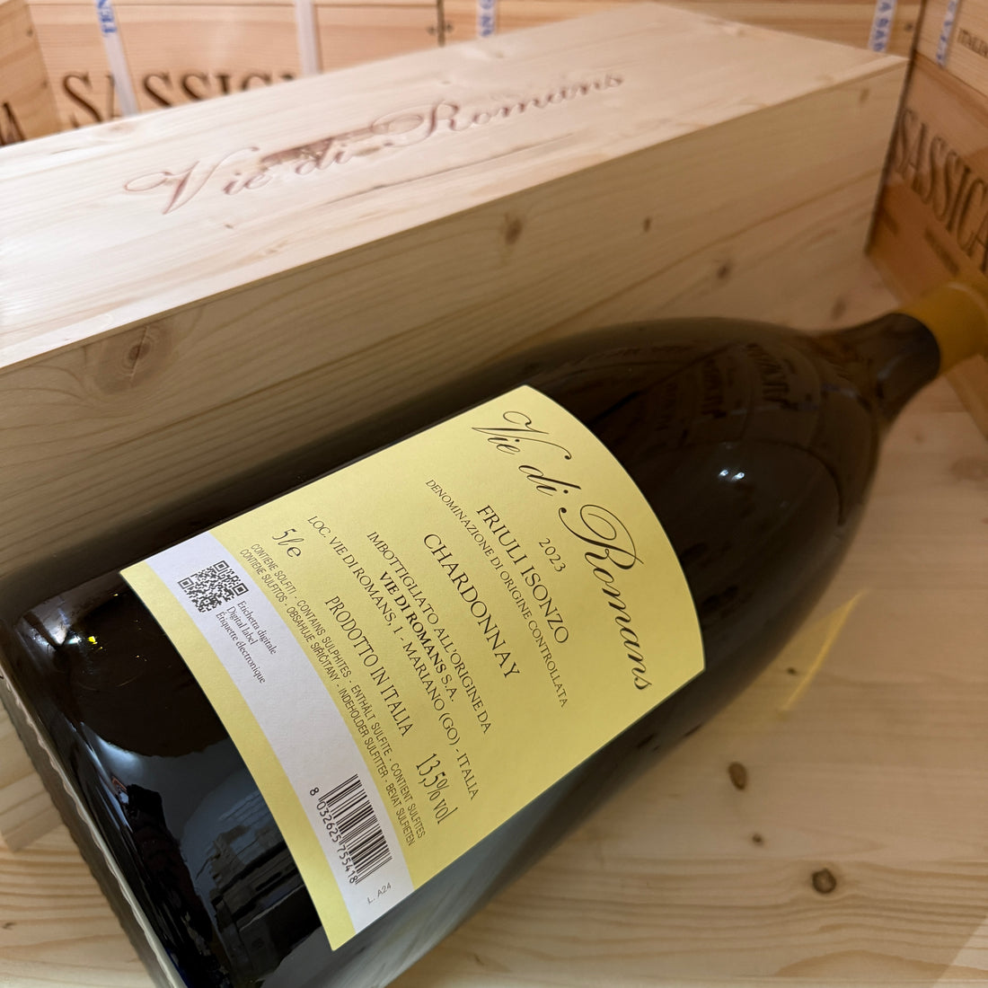 Vie di Romans 2023 DOC Friuli Isonzo Chardonnay McKenzie - 5L in Cassa Legno
