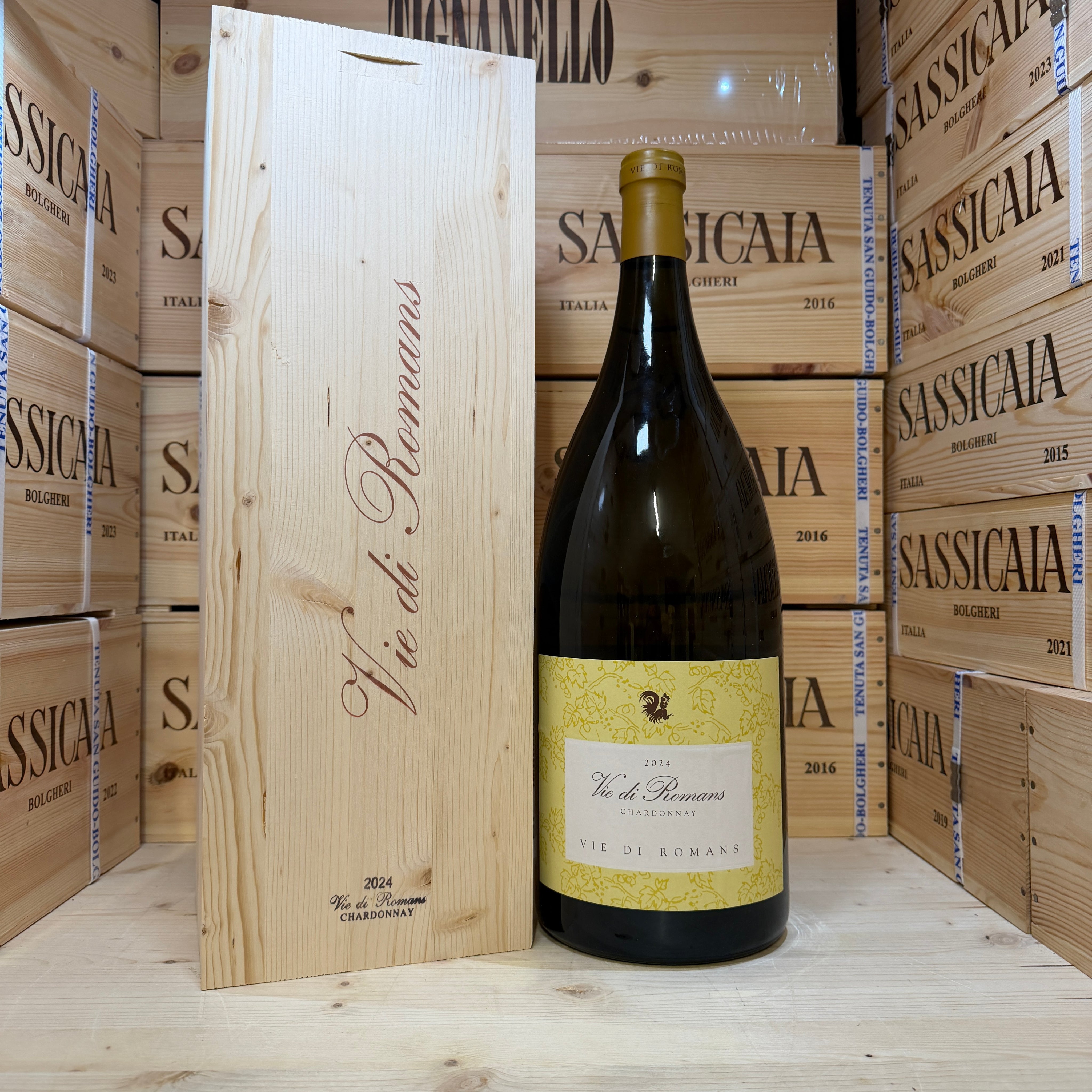 Vie di Romans 2024 DOC Friuli Isonzo Chardonnay McKenzie - 5L in Cassa Legno