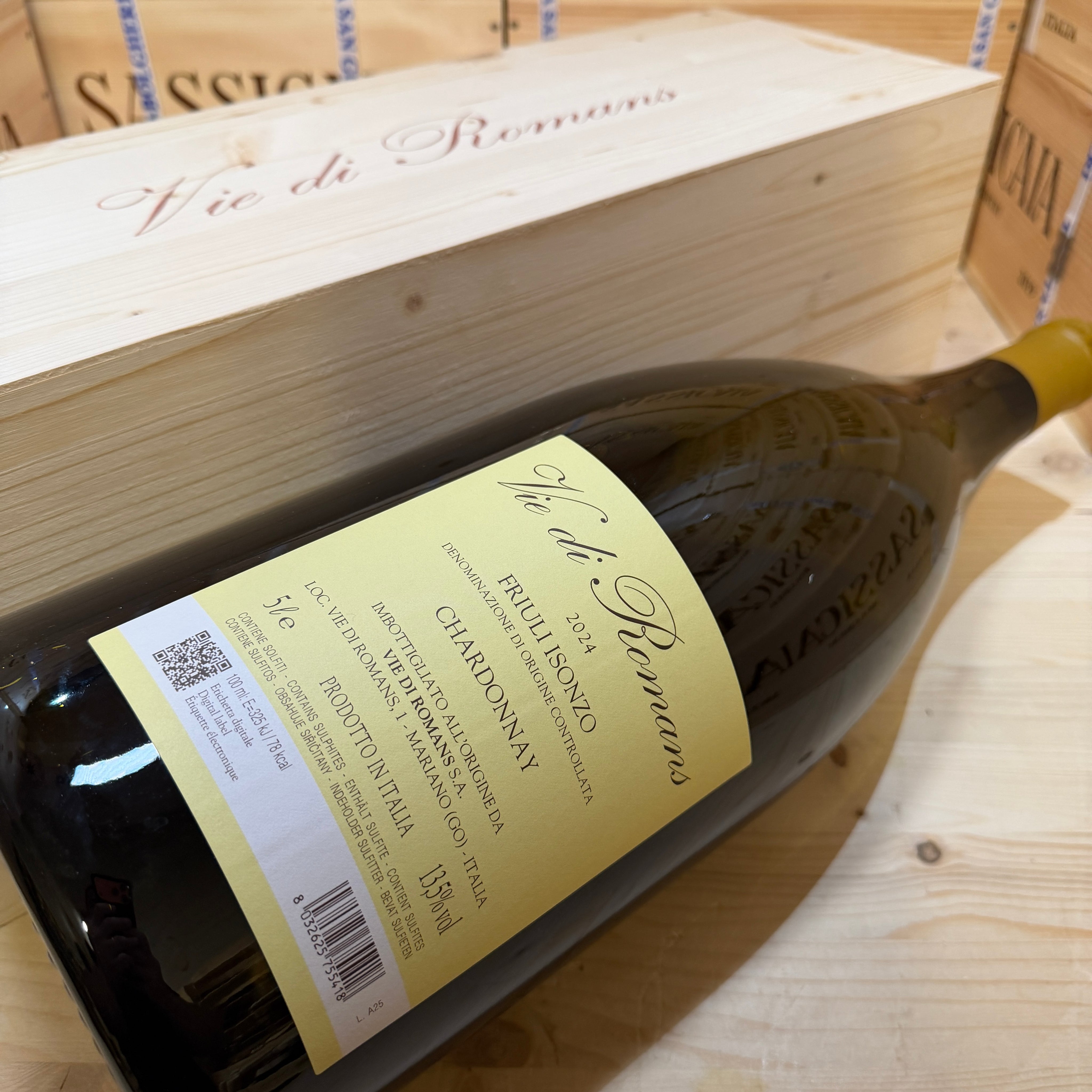 Vie di Romans 2024 DOC Friuli Isonzo Chardonnay McKenzie - 5L in Cassa Legno