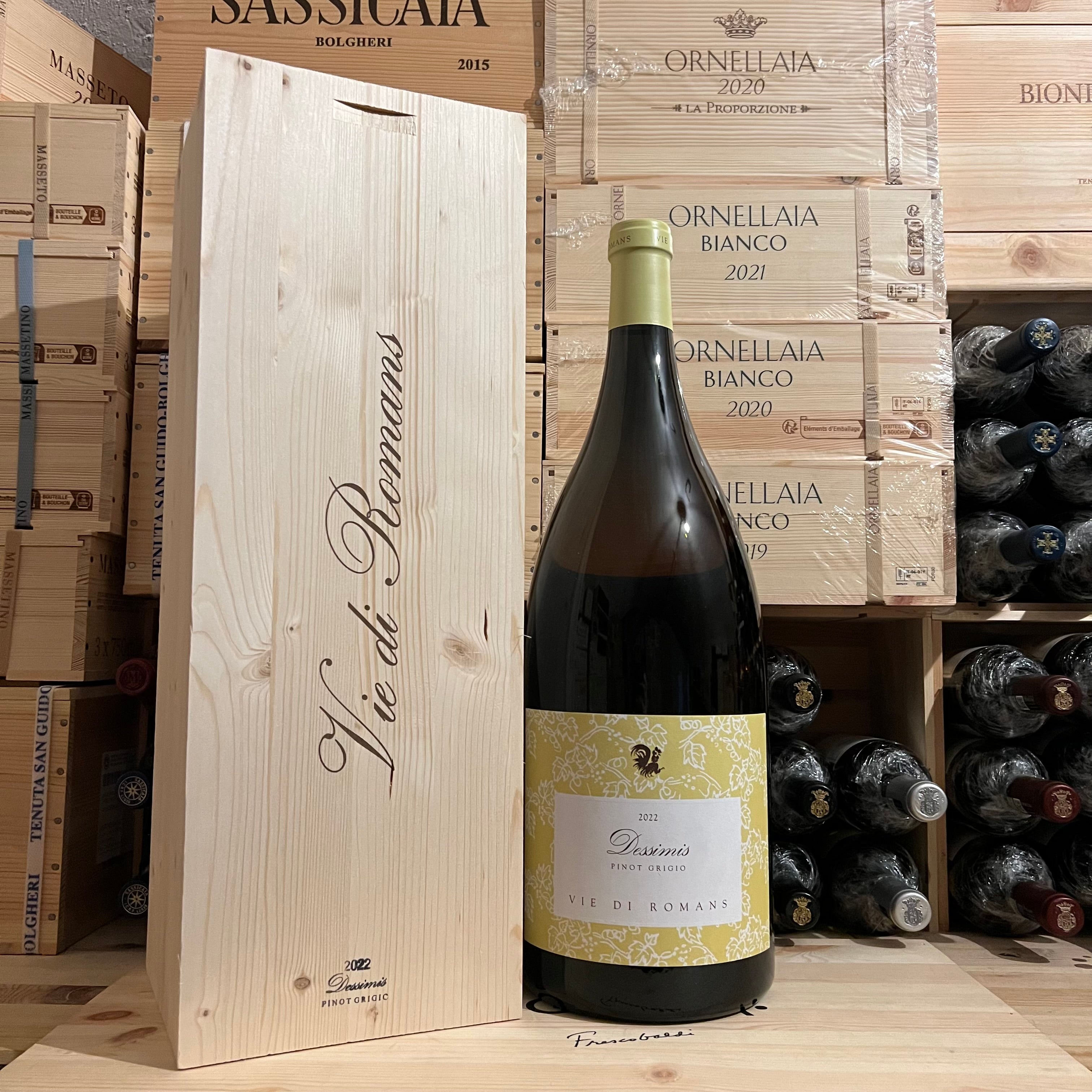Vie di Romans Dessimis 2022 McKenzie DOC Friuli Isonzo Pinot Grigio - 5L in Cassa Legno