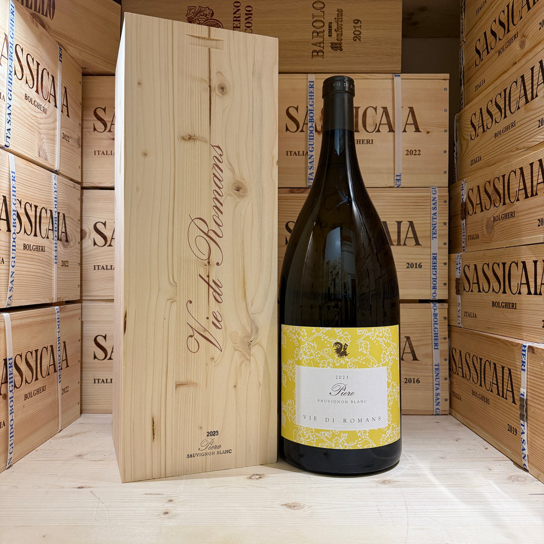 Vie di Romans Piere 2023 McKenzie DOC Friuli Isonzo Sauvignon - 5L in Cassa Legno