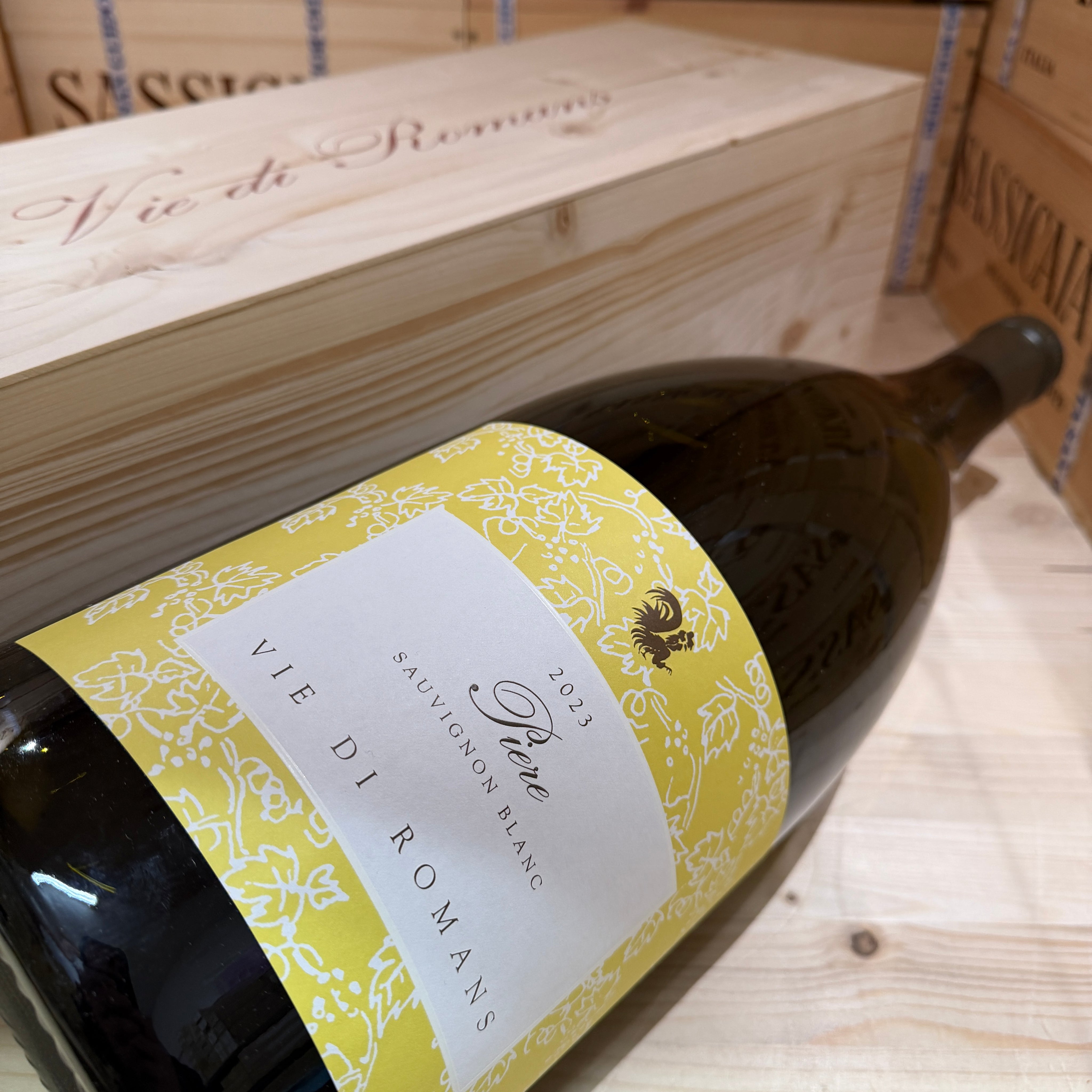 Vie di Romans Piere 2023 McKenzie DOC Friuli Isonzo Sauvignon - 5L in Cassa Legno