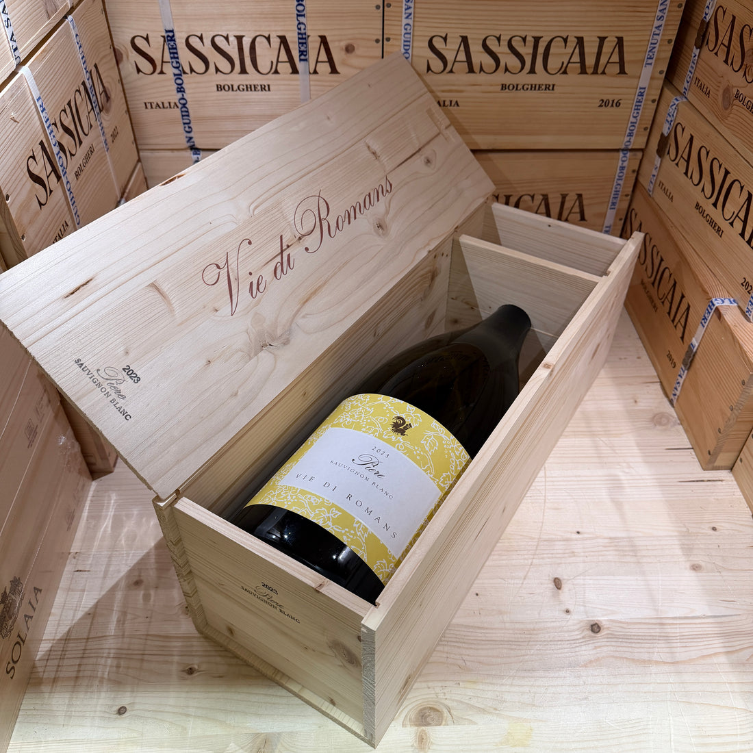 Vie di Romans Piere 2023 McKenzie DOC Friuli Isonzo Sauvignon - 5L in Cassa Legno