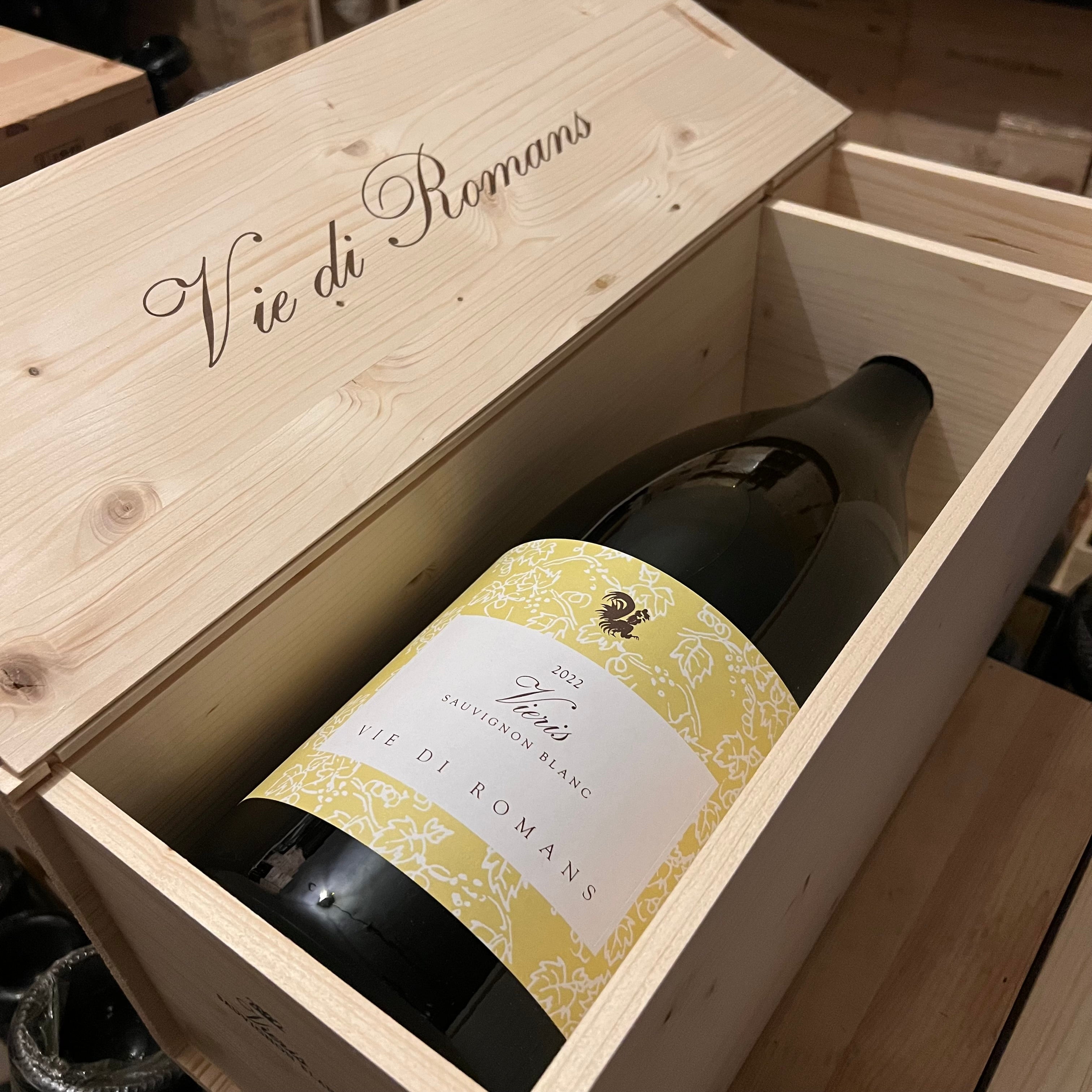 Vie di Romans Vieris 2022 McKenzie DOC Friuli Isonzo Sauvignon - 5L in Cassa Legno